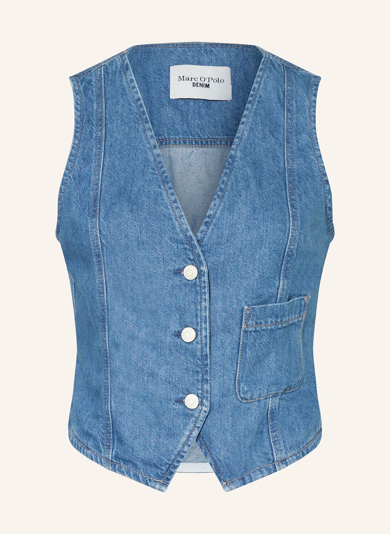 Marc O'Polo DENIM Jeansweste: DUNKELBLAU