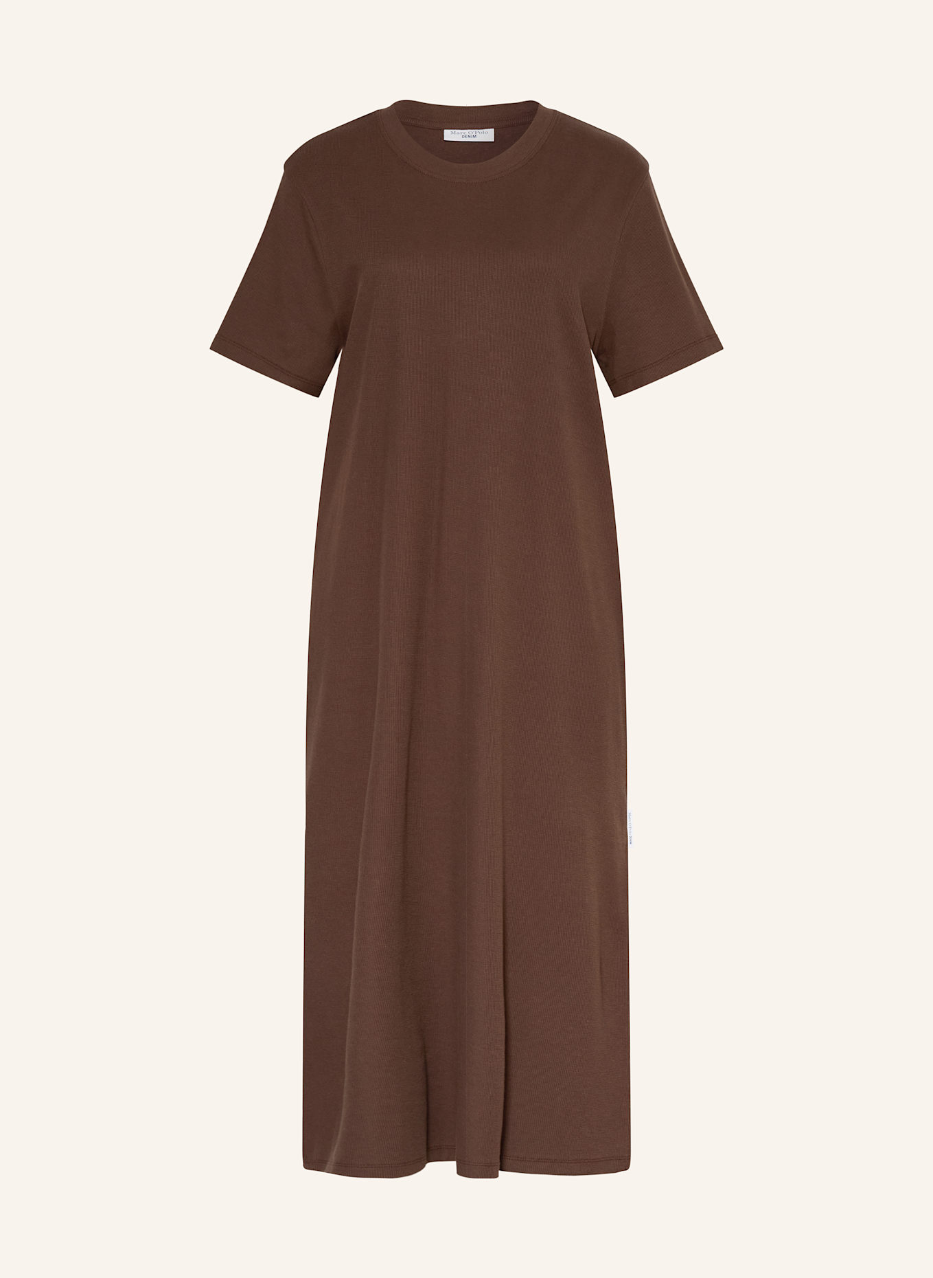 Marc O'Polo DENIM Strickkleid: DUNKELBRAUN