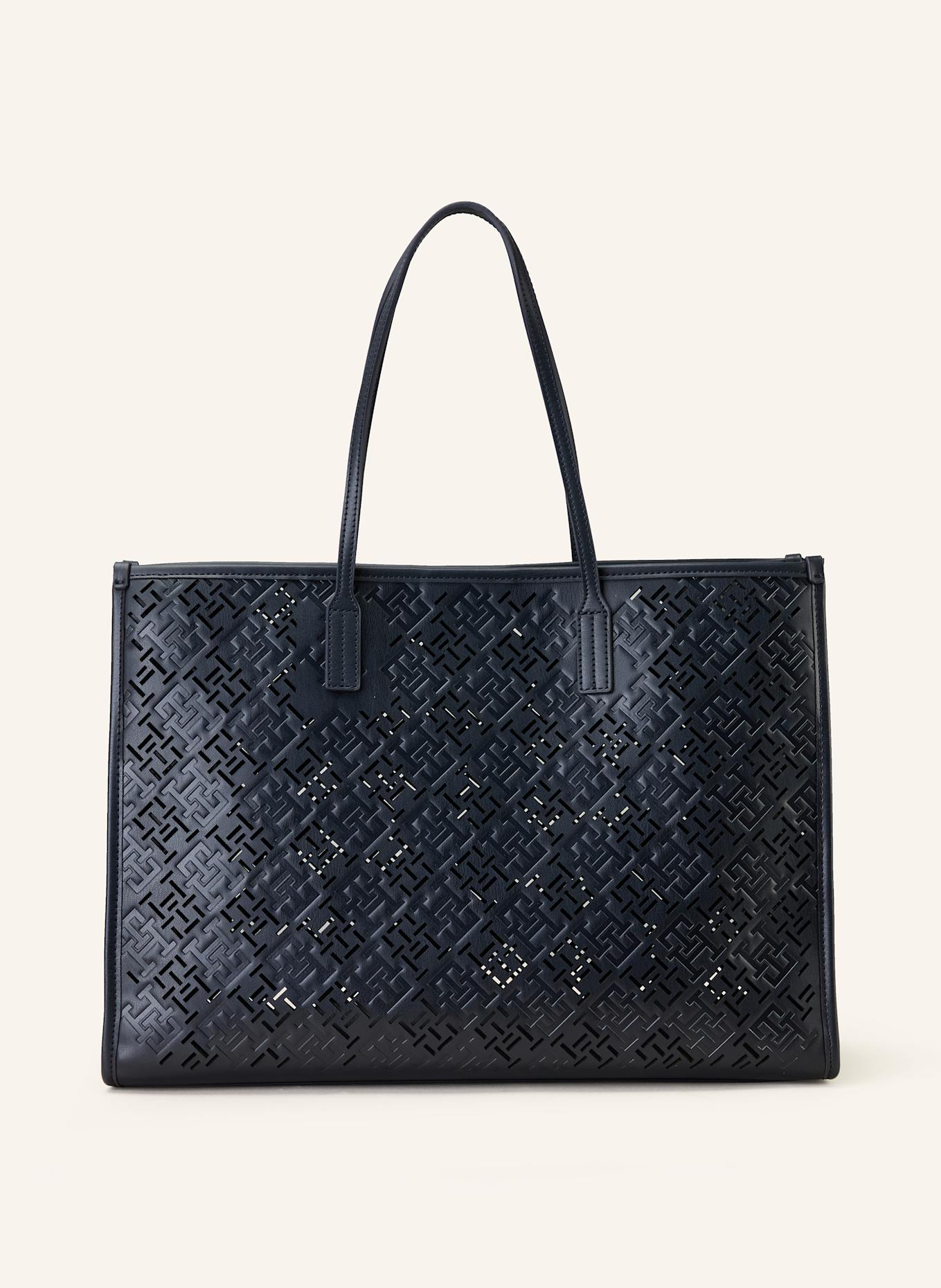 TOMMY HILFIGER Torba shopper CITY: GRANATOWY
