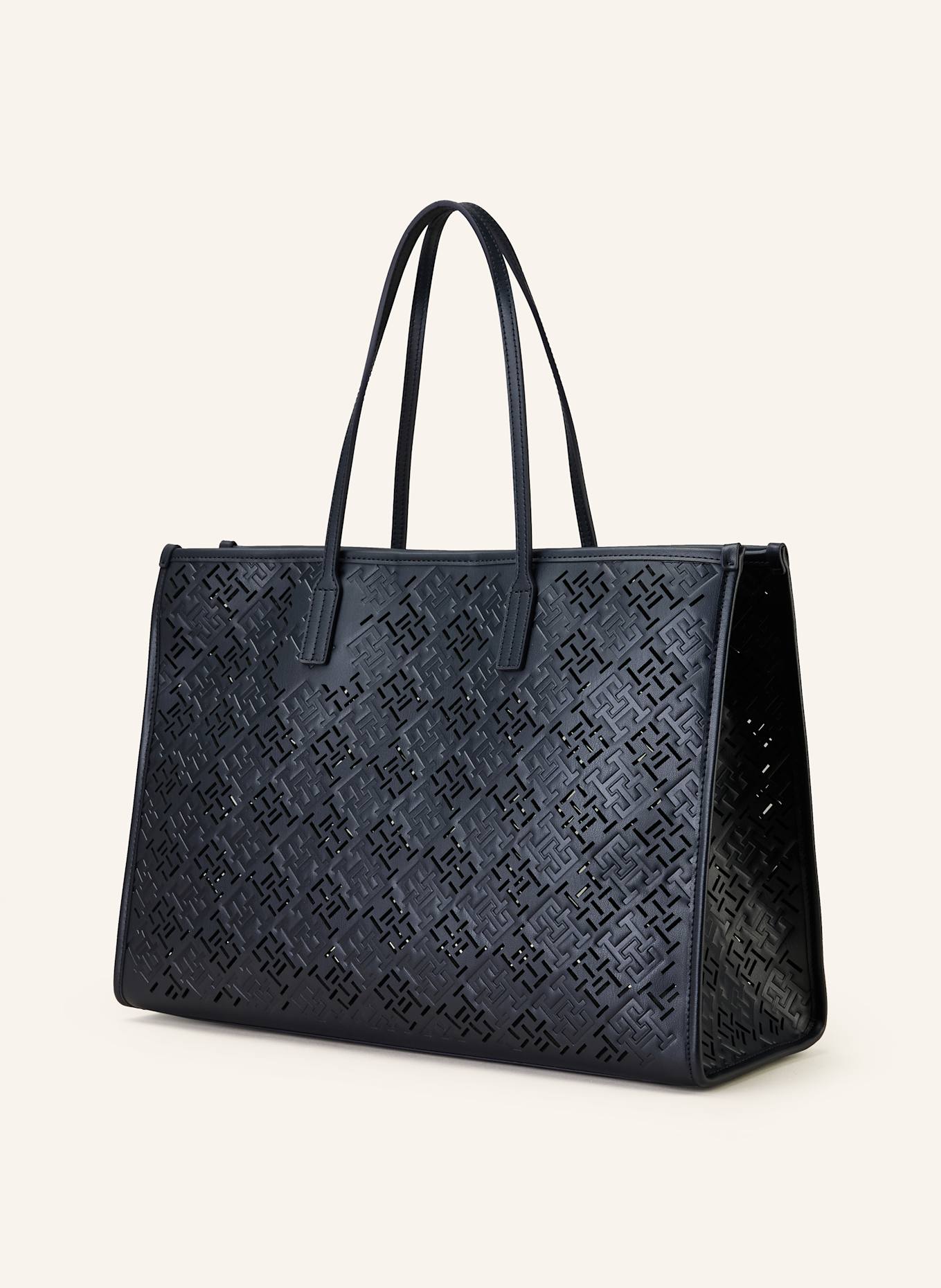 TOMMY HILFIGER Torba shopper CITY: GRANATOWY