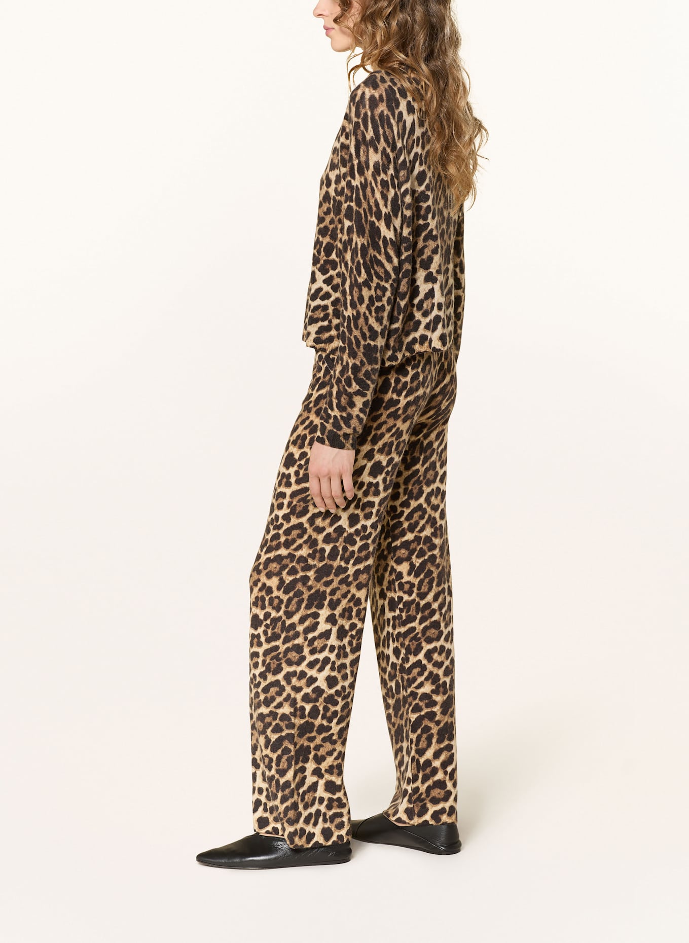 darling harbour Strickhose mit Cashmere: LEO PRINT