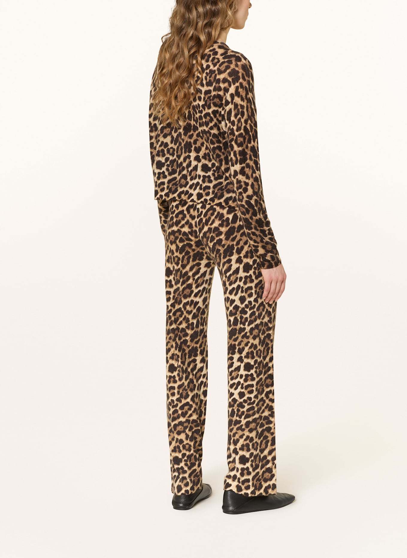 darling harbour Strickjacke mit Cashmere: LEO PRINT