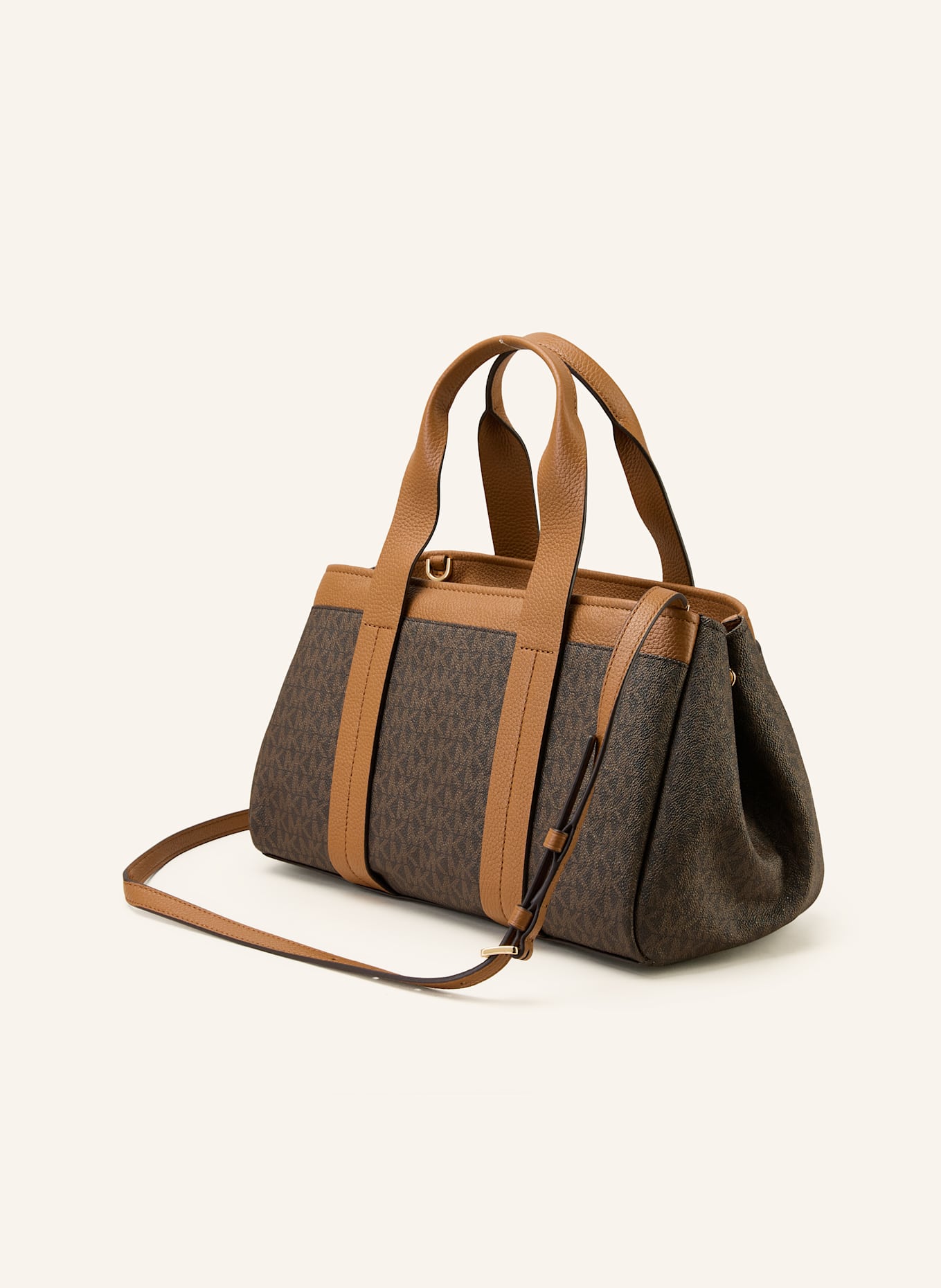 MICHAEL KORS Handtasche ROMEE SMALL: DUNKELBRAUN/ BRAUN