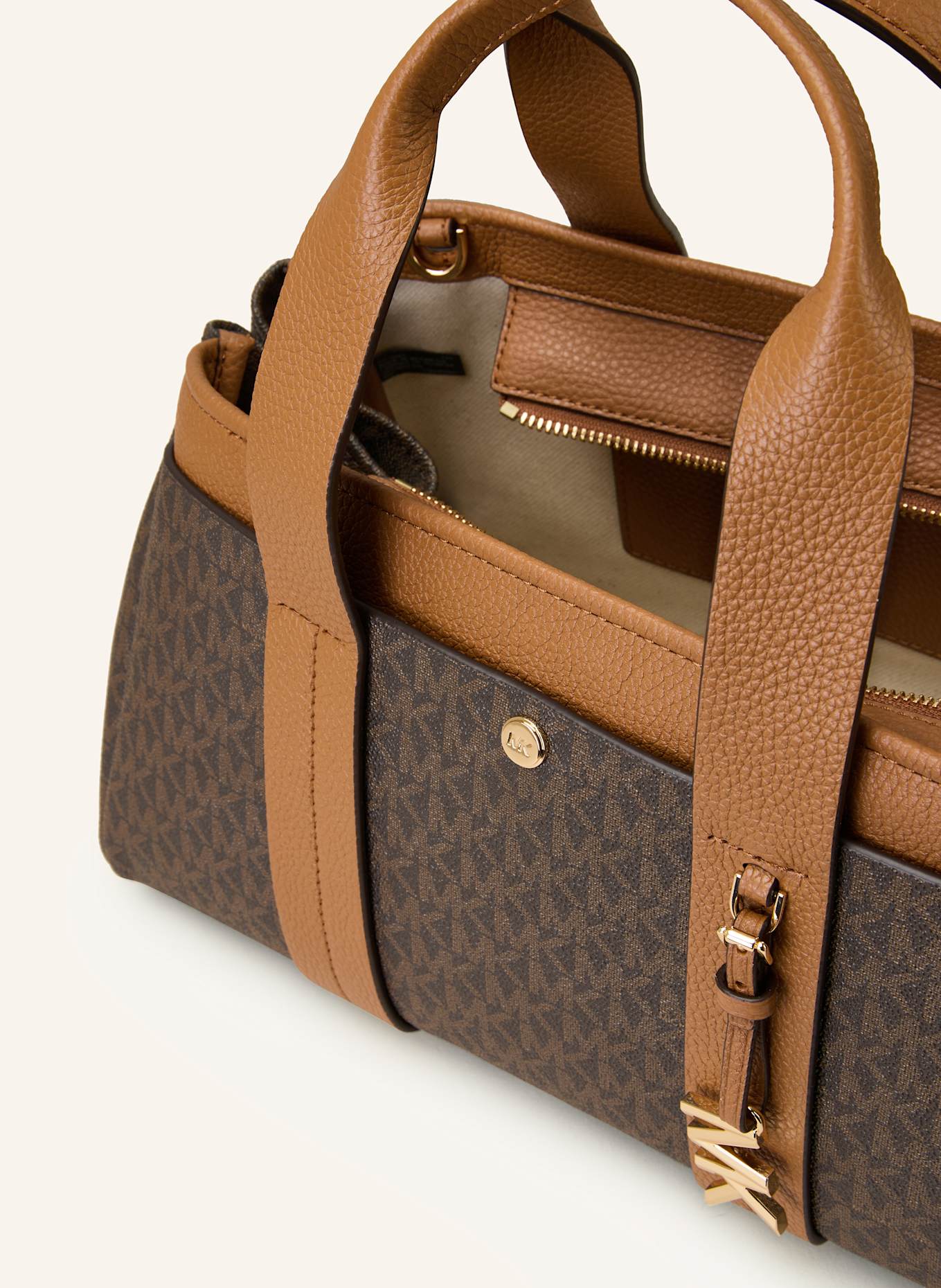 MICHAEL KORS Handtasche ROMEE SMALL: DUNKELBRAUN/ BRAUN