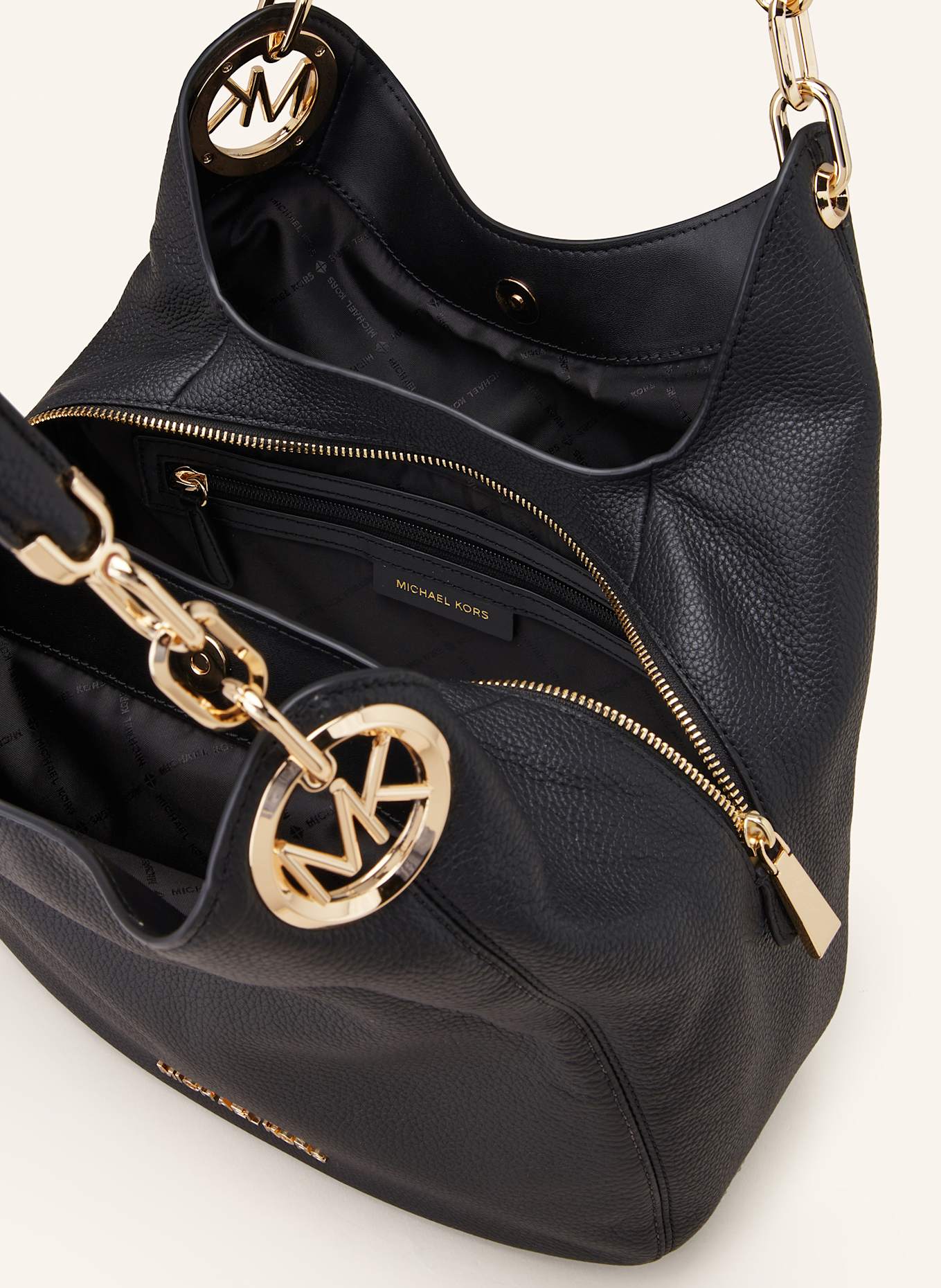 MICHAEL KORS Shoulder bag: BLACK