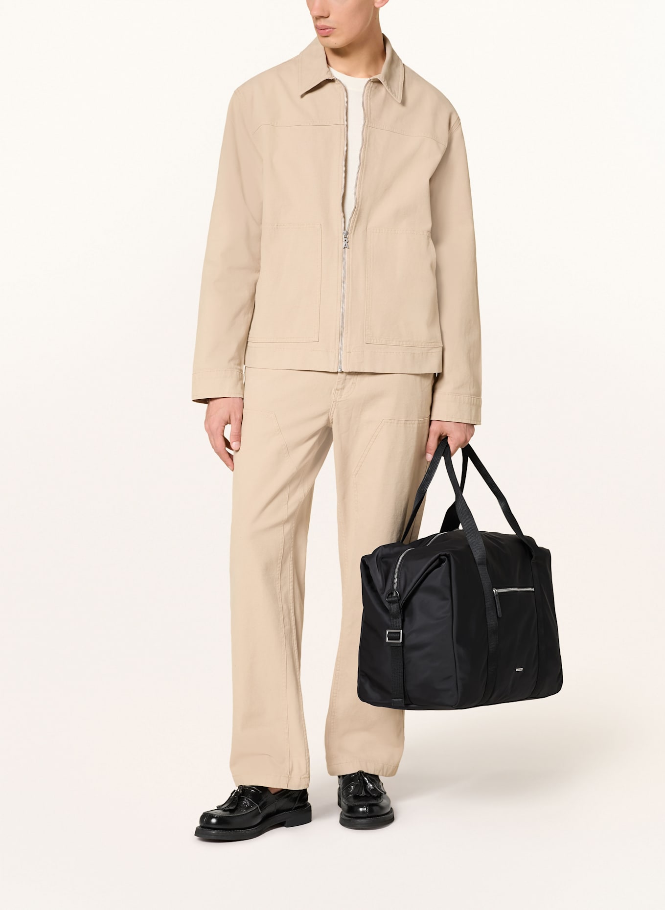 Calvin Klein Weekender SLEEK NYLON: SCHWARZ
