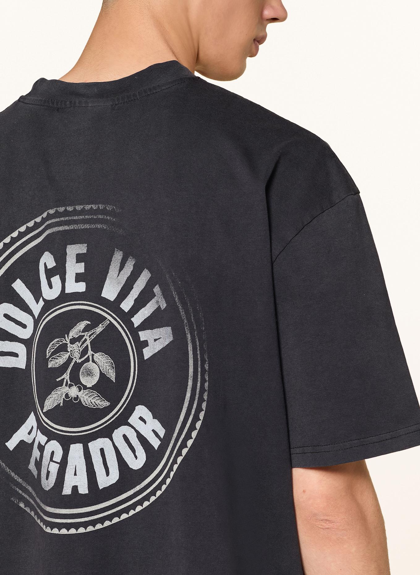 PEGADOR Oversized-Shirt NUEVO: SCHWARZ