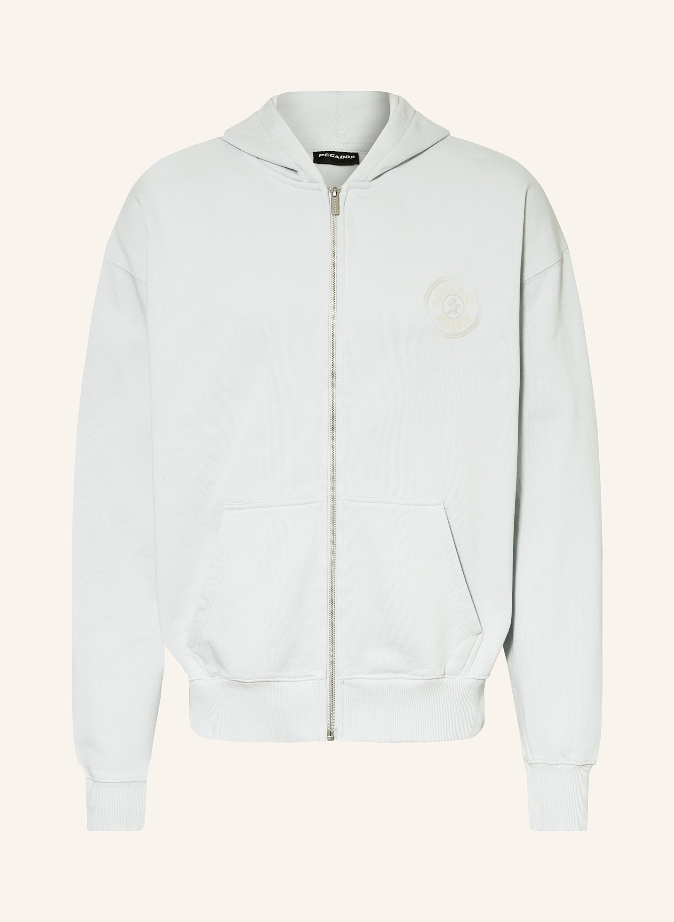 PEGADOR Sweatjacke NUEVO: BLAUGRAU