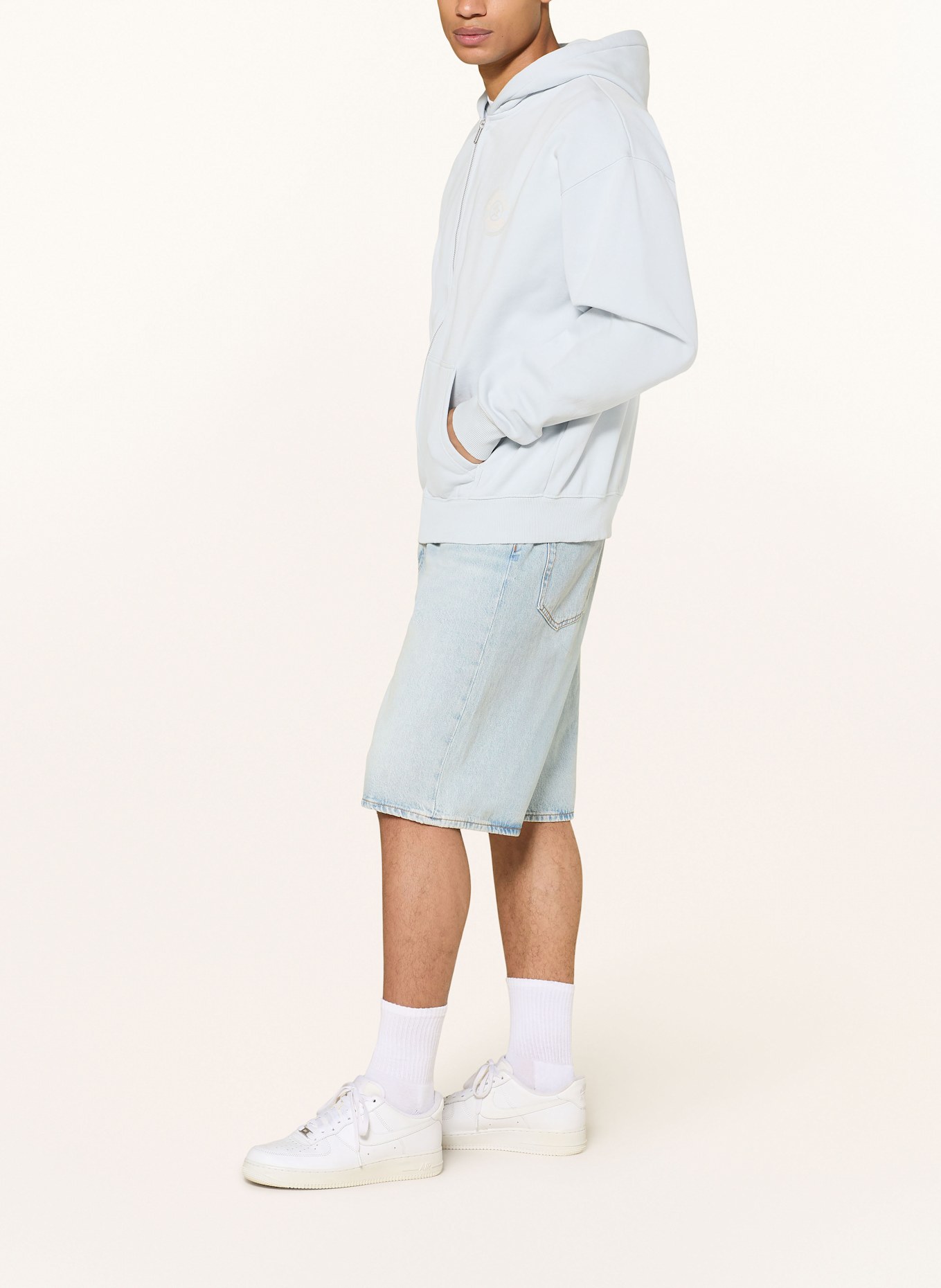 PEGADOR Sweatjacke NUEVO: BLAUGRAU