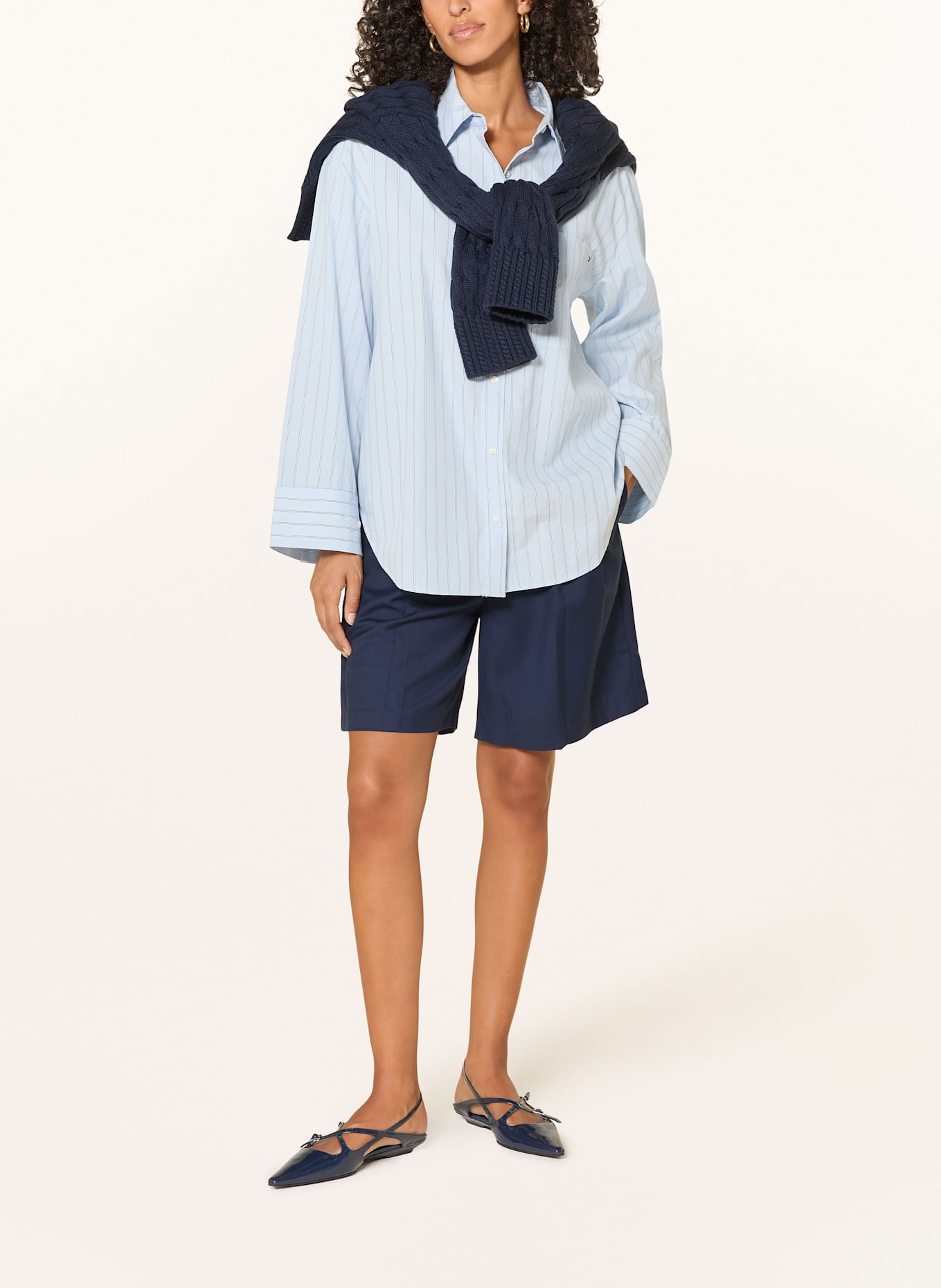 TOMMY HILFIGER Koszula: JASNONIEBIESKI