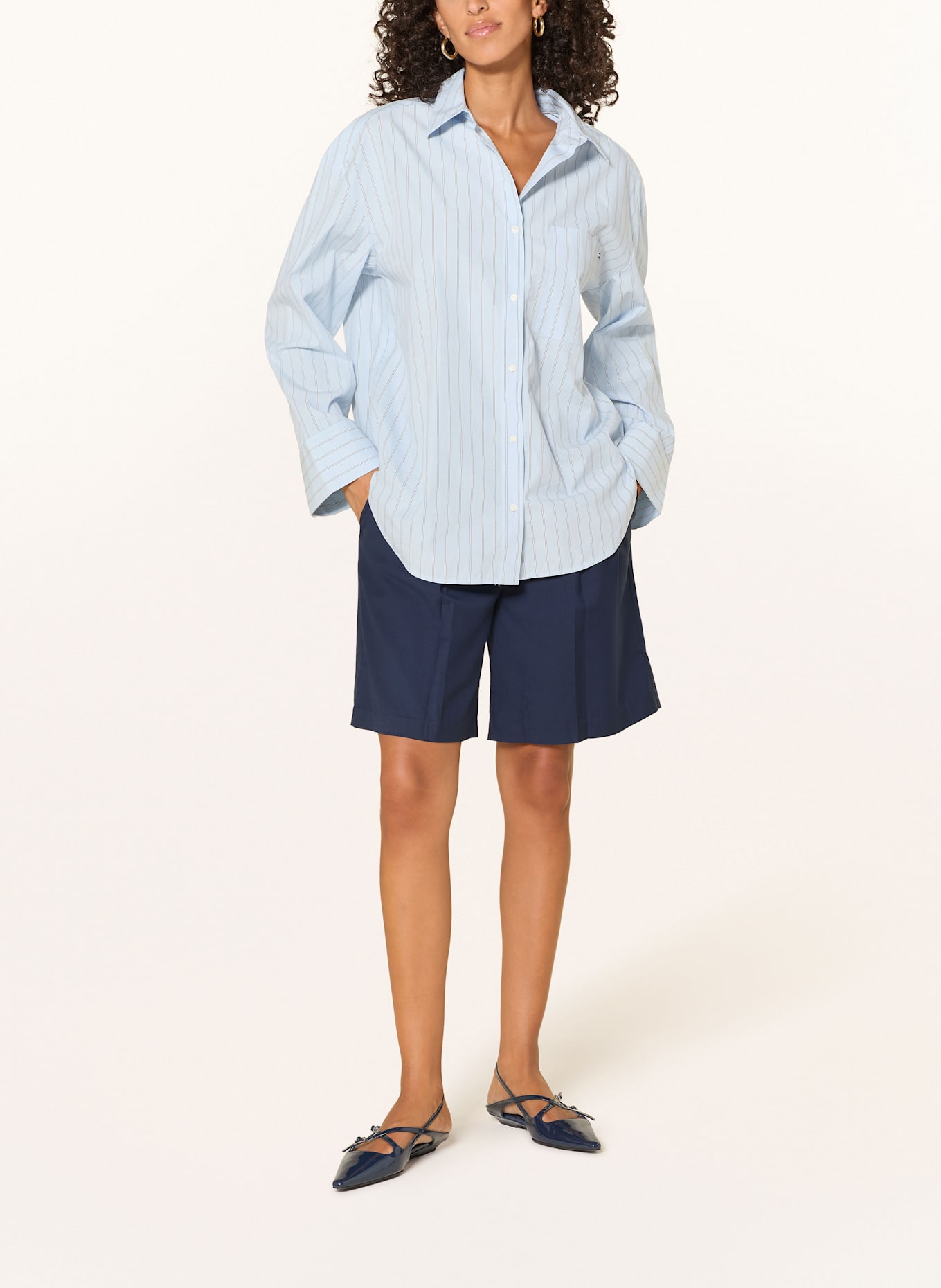 TOMMY HILFIGER Koszula: JASNONIEBIESKI