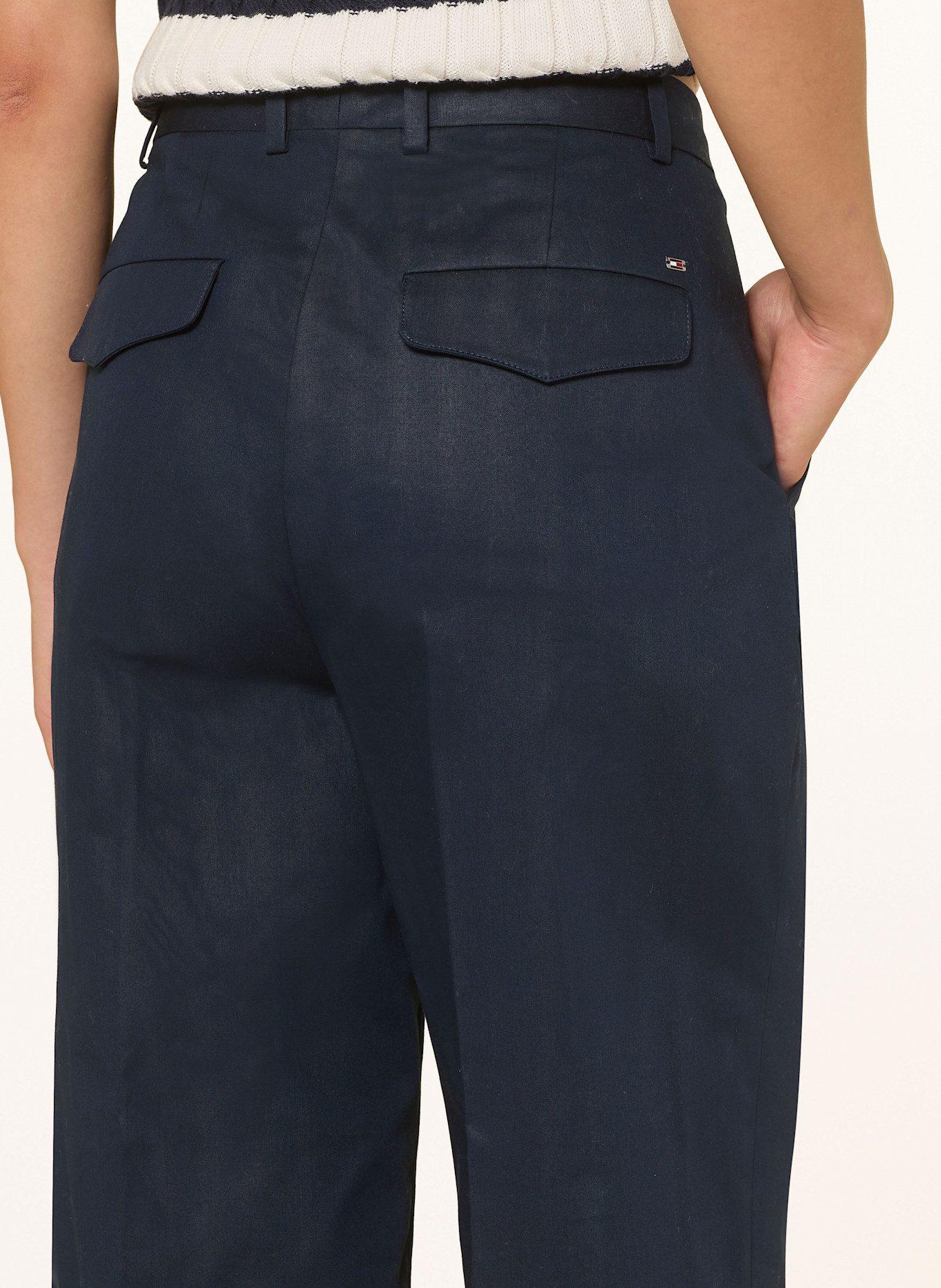 TOMMY HILFIGER Culotte: DUNKELBLAU