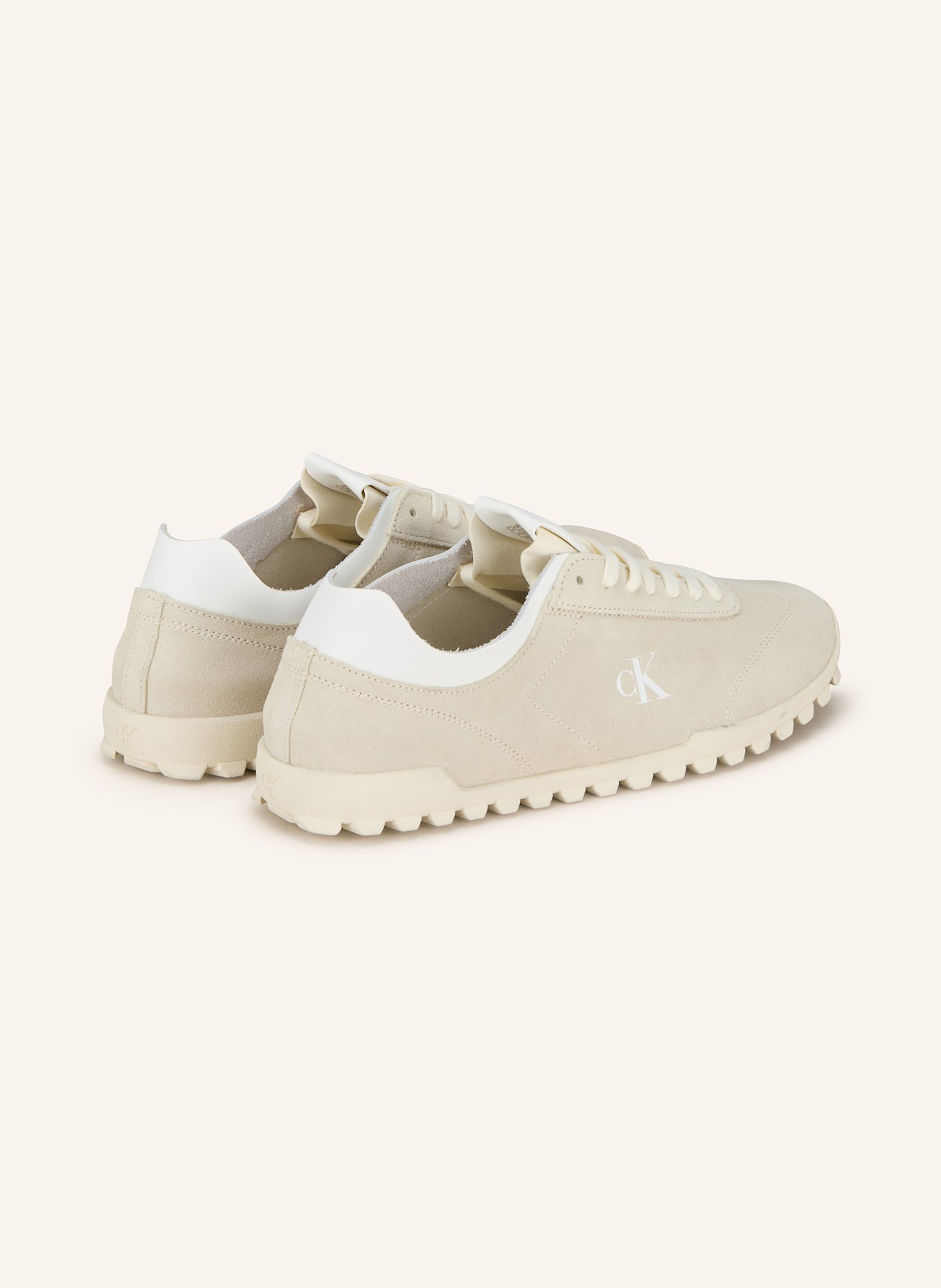 Calvin Klein Sneakersy: KREMOWY/ BIAŁY