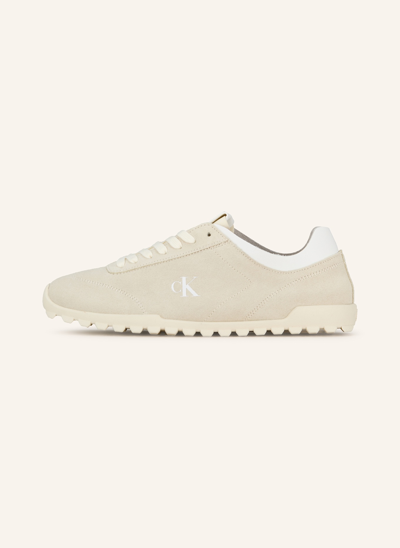 Calvin Klein Sneakersy: KREMOWY/ BIAŁY