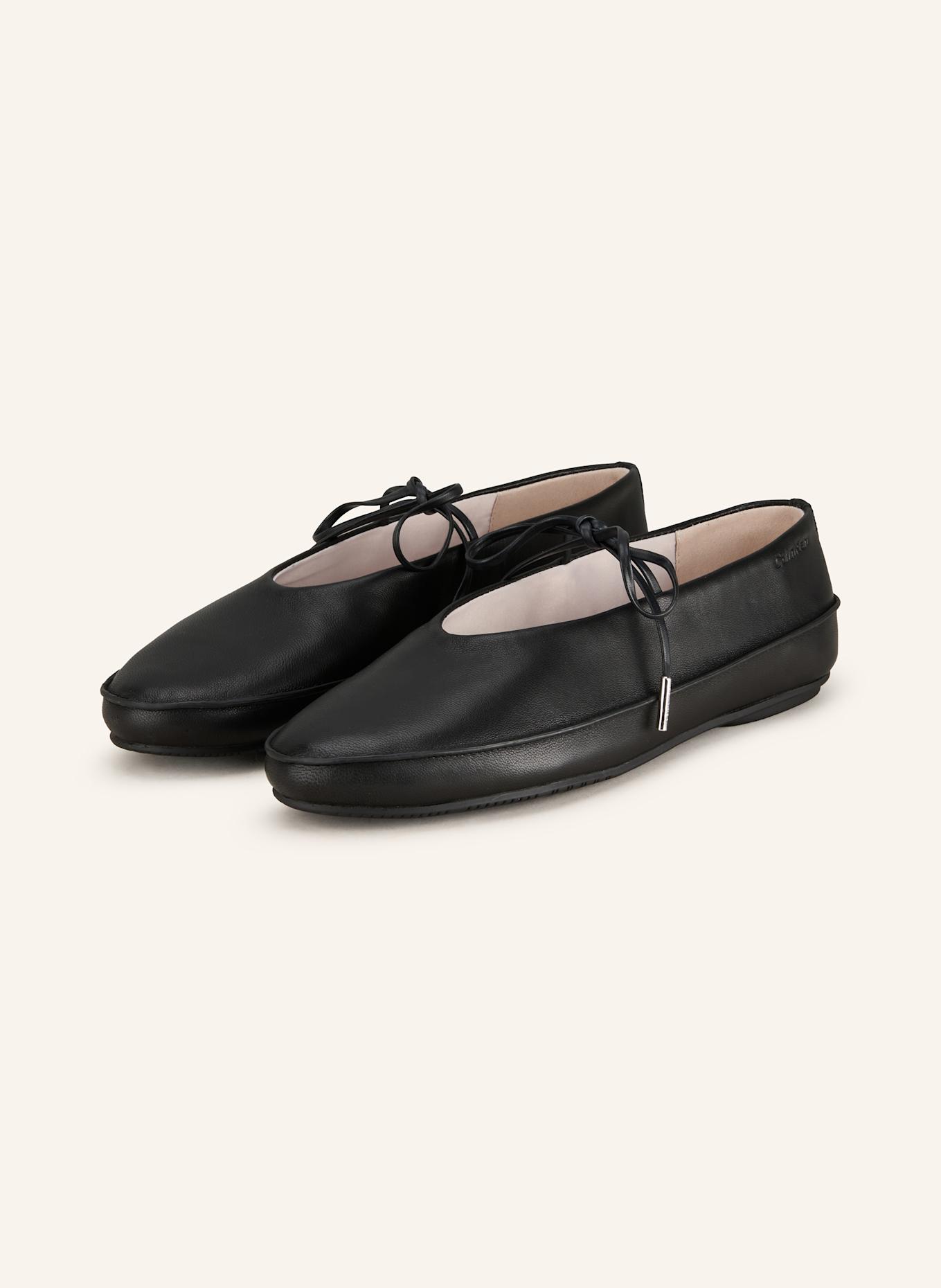 Calvin Klein Baleriny Mary Jane: CZARNY