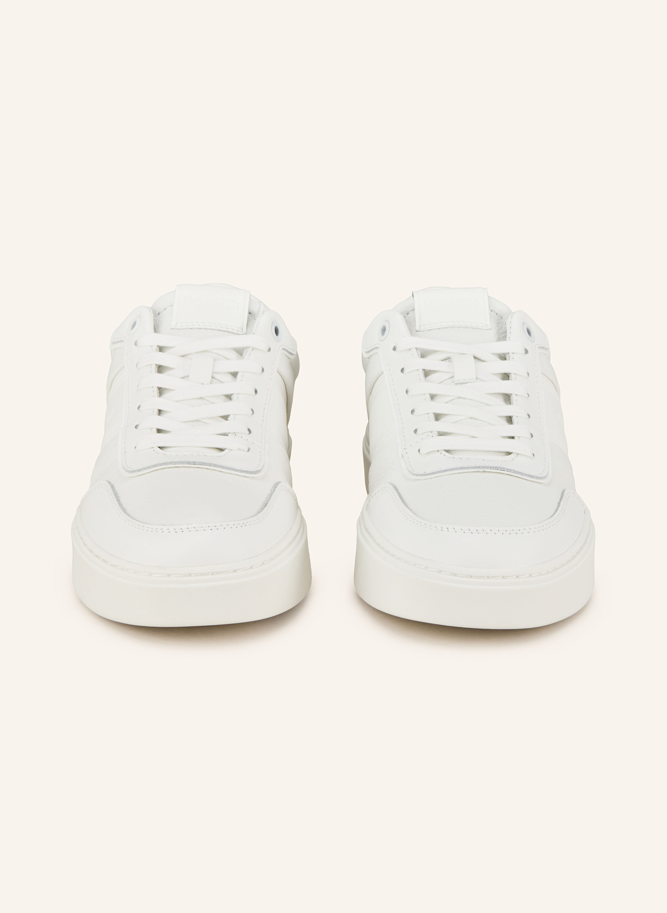 calvin Flag Klein Sneakersy: BIAŁY