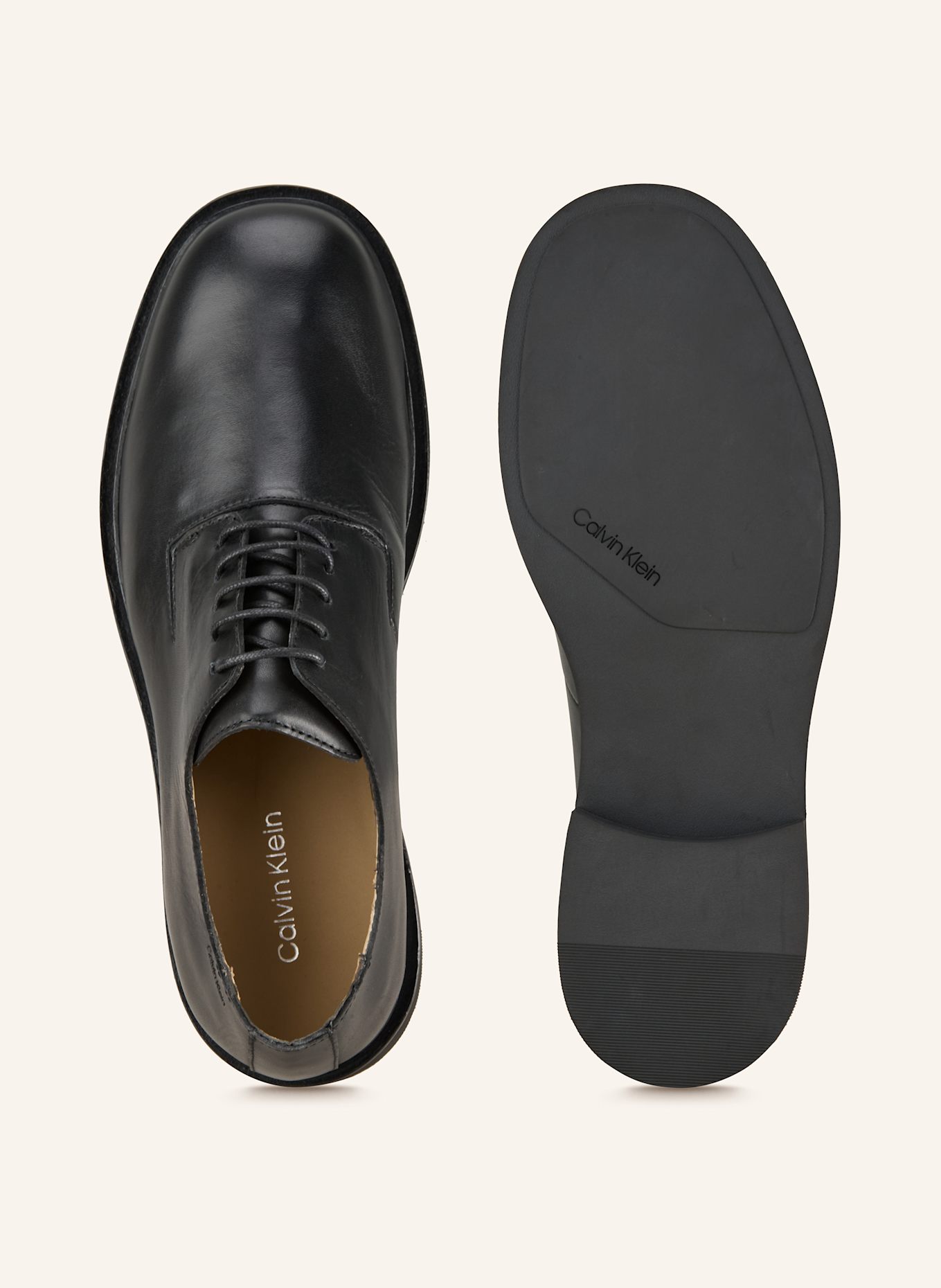 Calvin Klein Buty sznurowane: CZARNY