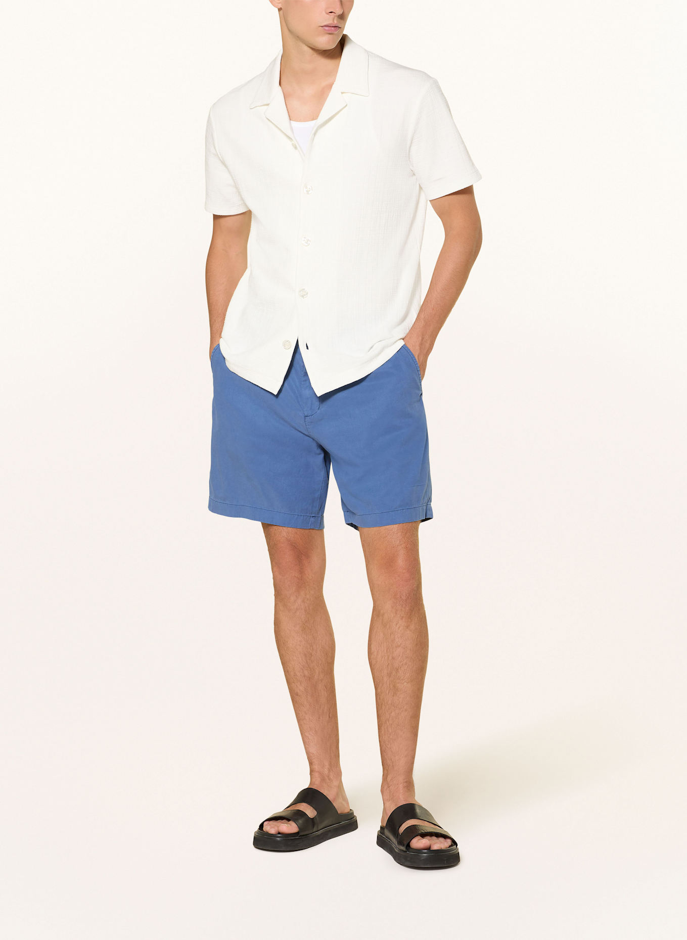 TOMMY HILFIGER Shorts MERCER Regular Fit: BLAU