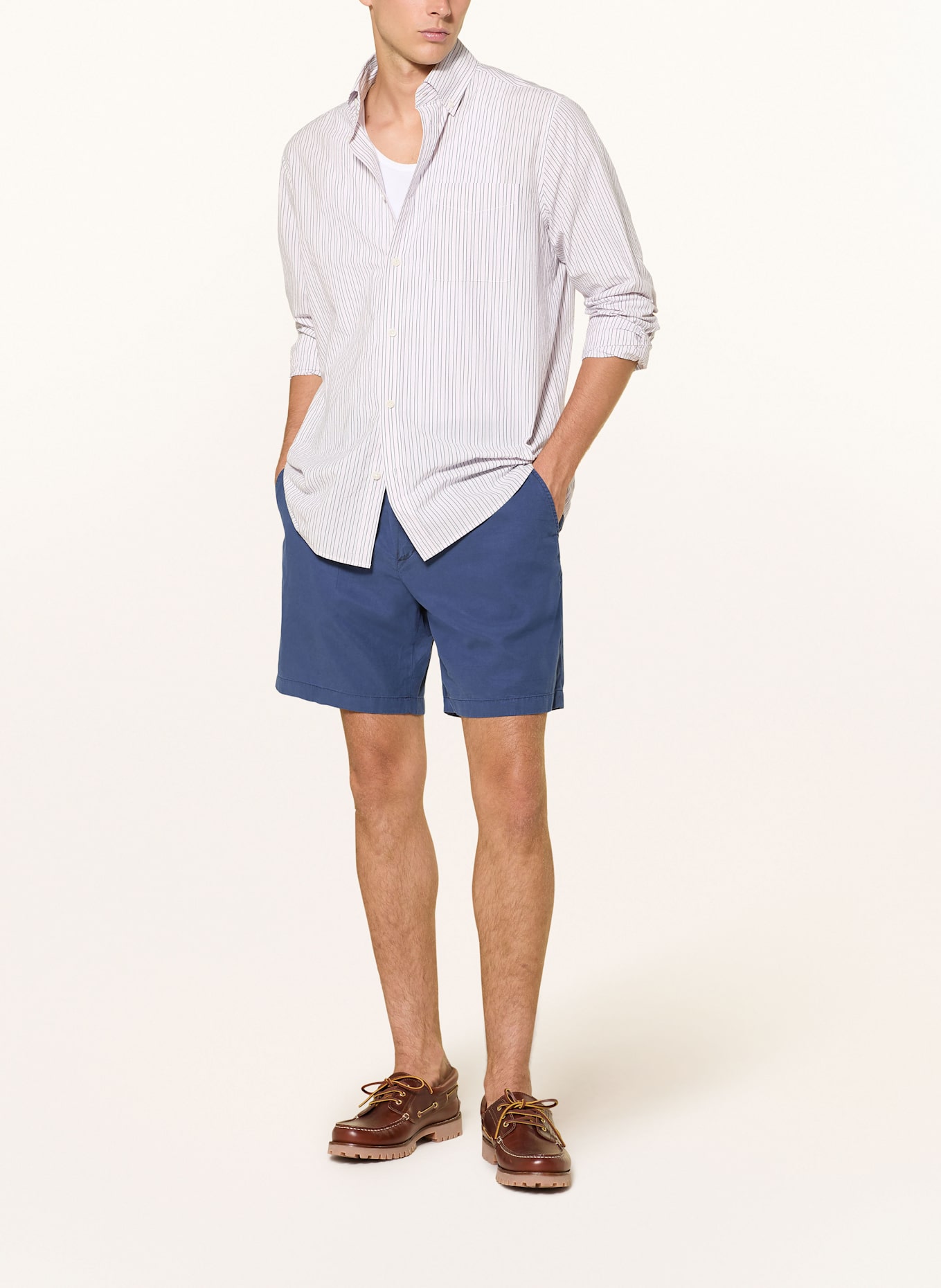 TOMMY HILFIGER Shorts MERCER Regular Fit: DUNKELBLAU
