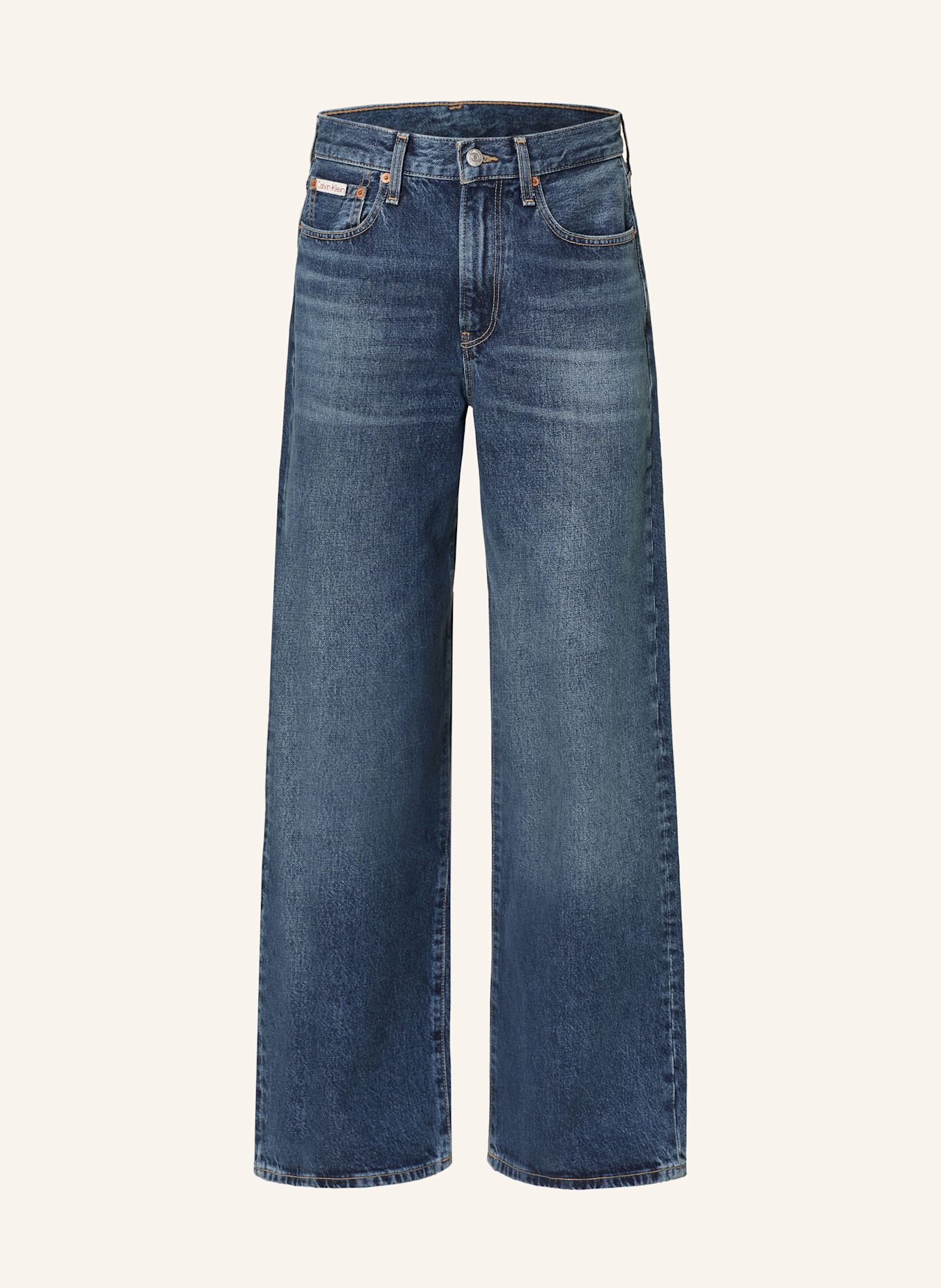 Calvin Klein Jeans Wide leg jeans: VSM TINTED HORSESHOE