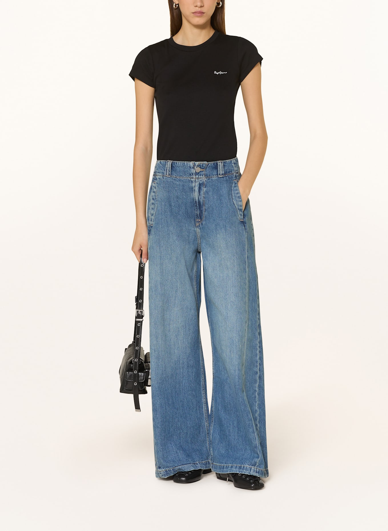 Pepe Jeans Wide Leg Jeans JAIMY: 000 DENIM
