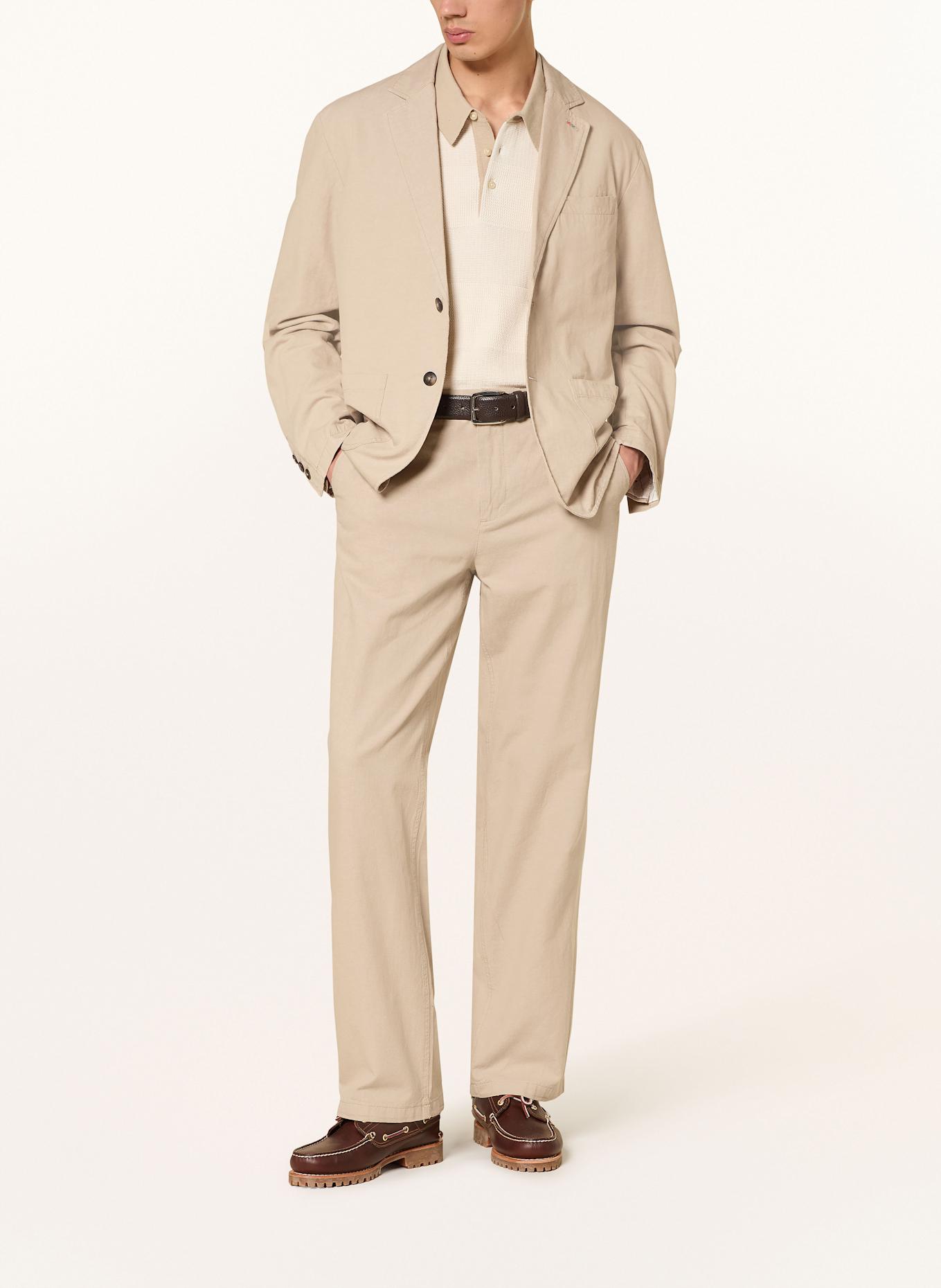 SCOTCH & SODA OTIS Relaxed Fit suit trousers: BEIGE