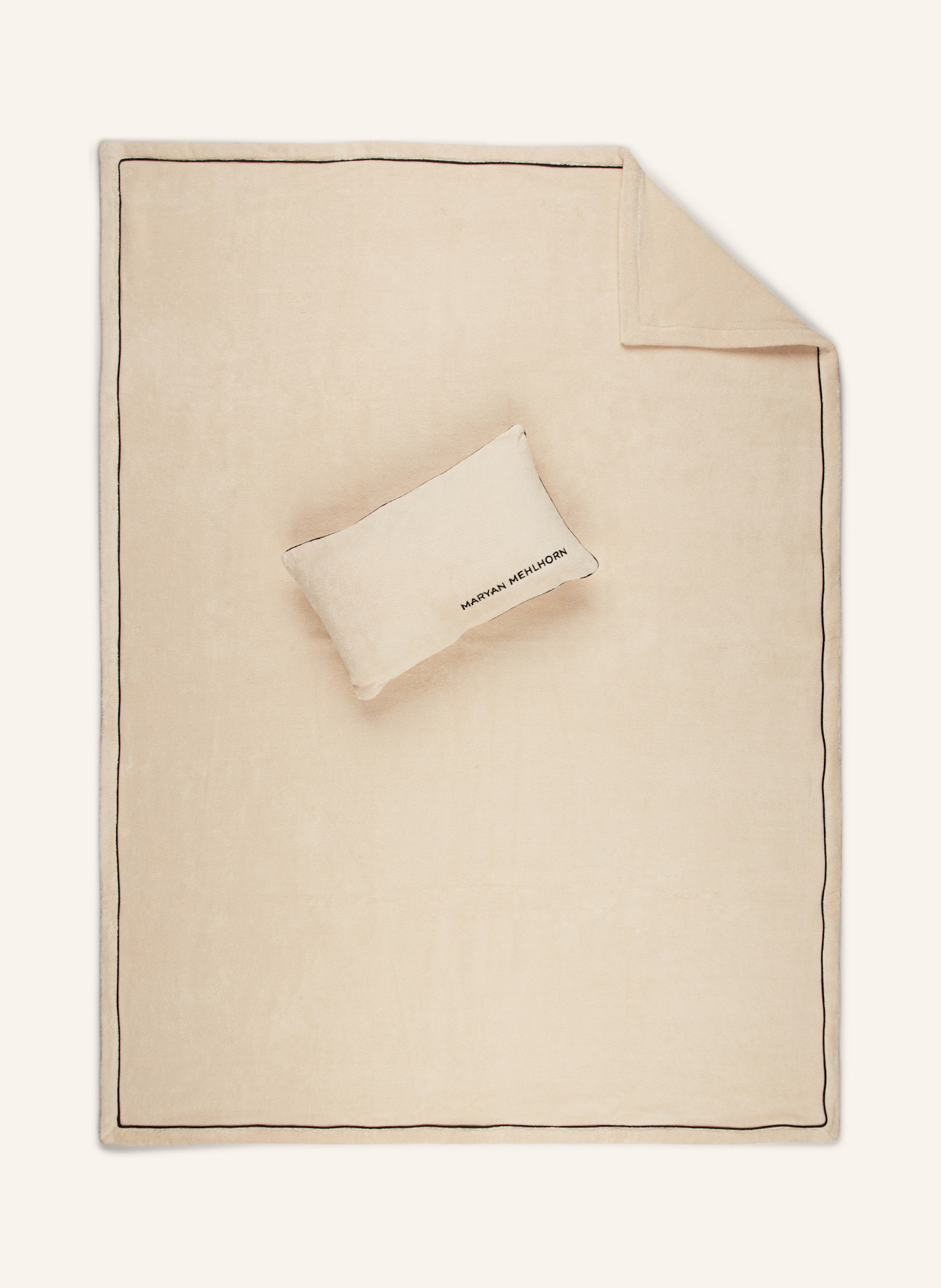 MARYAN MEHLHORN Ręcznik plażowy STRATUM: KREMOWY