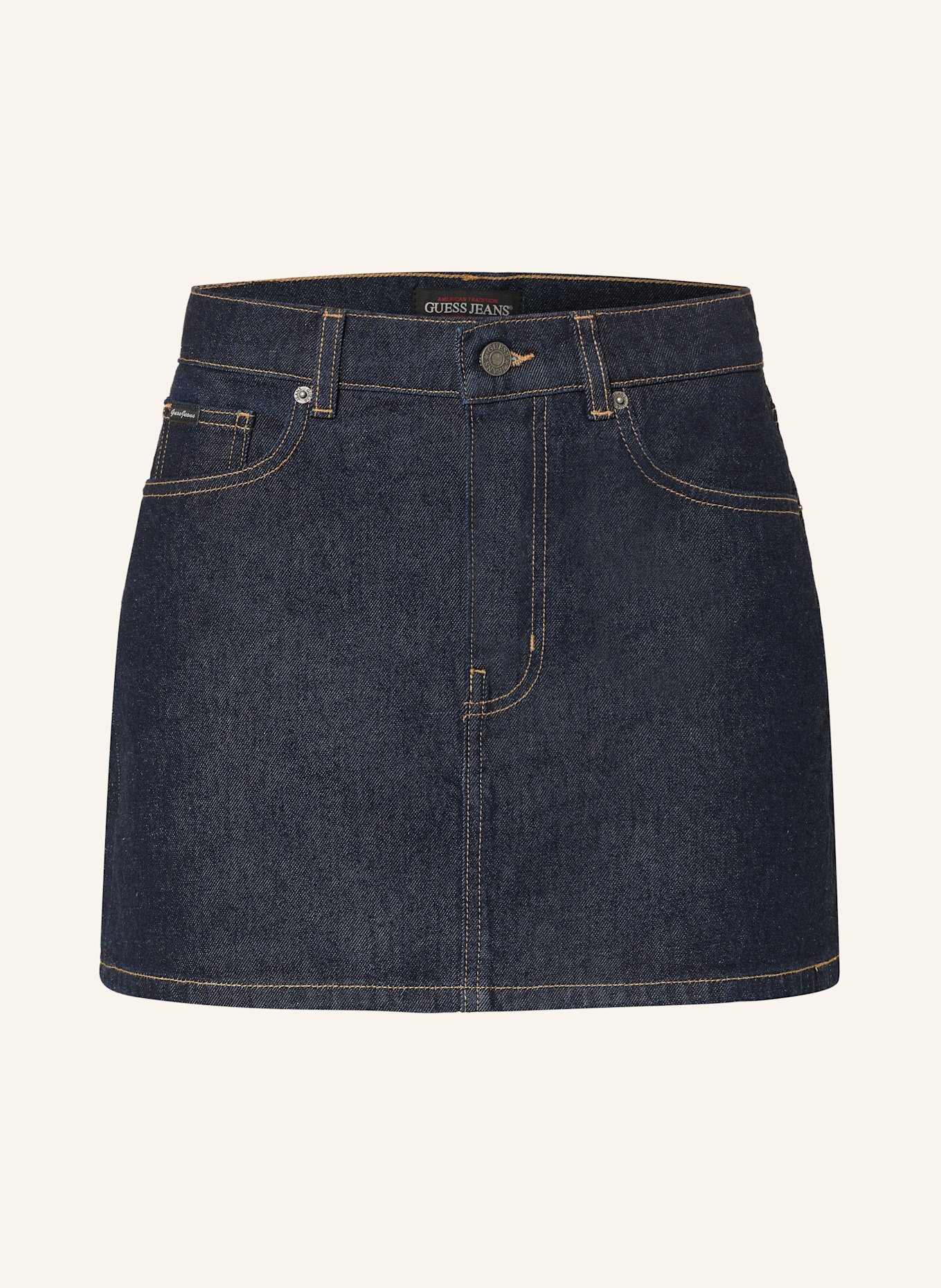 GUESS JEANS Jeansrock: D4IR GJ DARK INDIGO RI