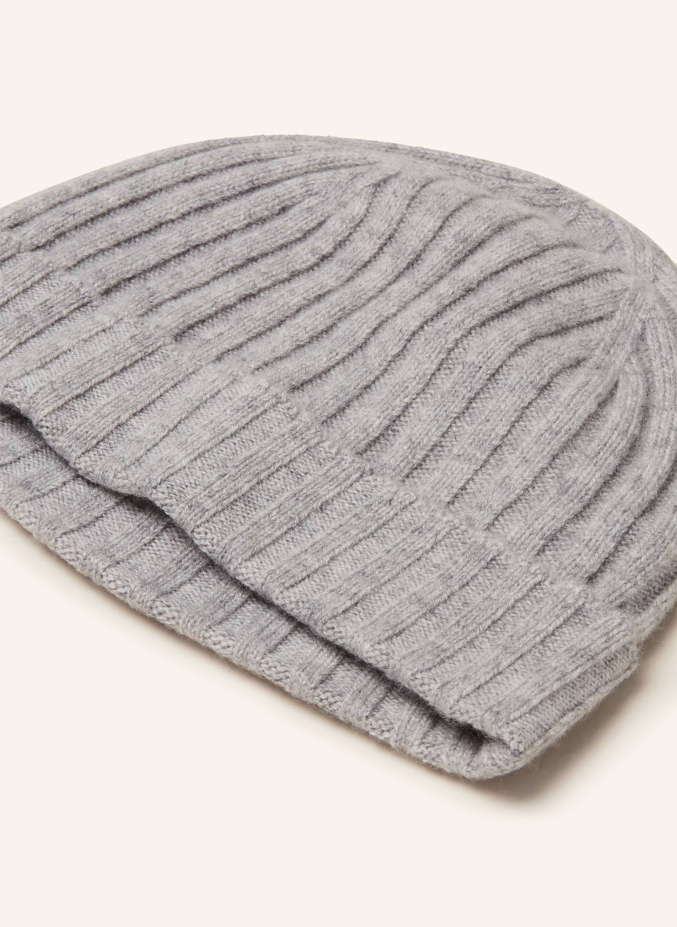 STROKESMAN'S Cashmere-Mütze: GRAU