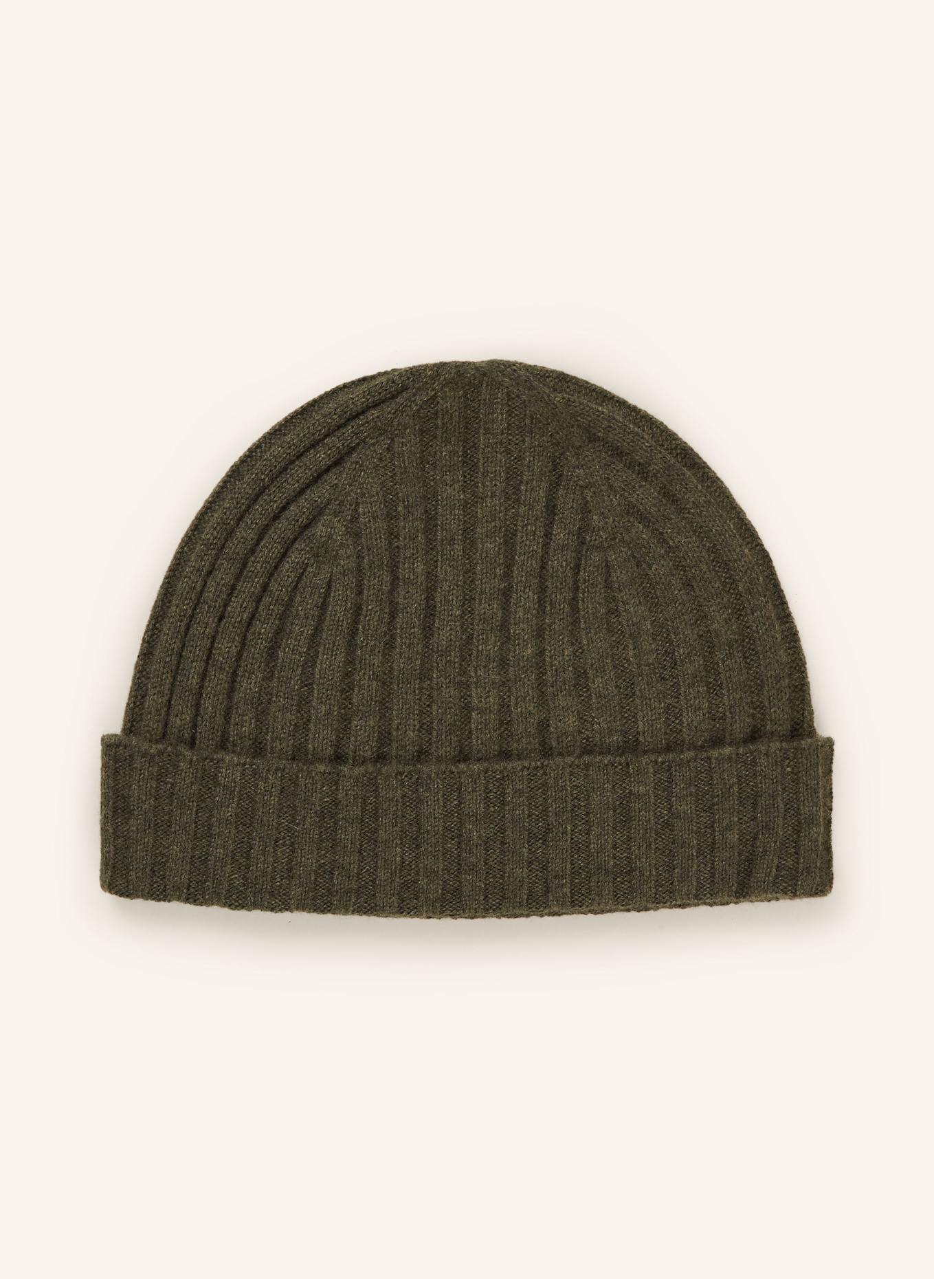 STROKESMAN'S Cashmere-Mütze: OLIV