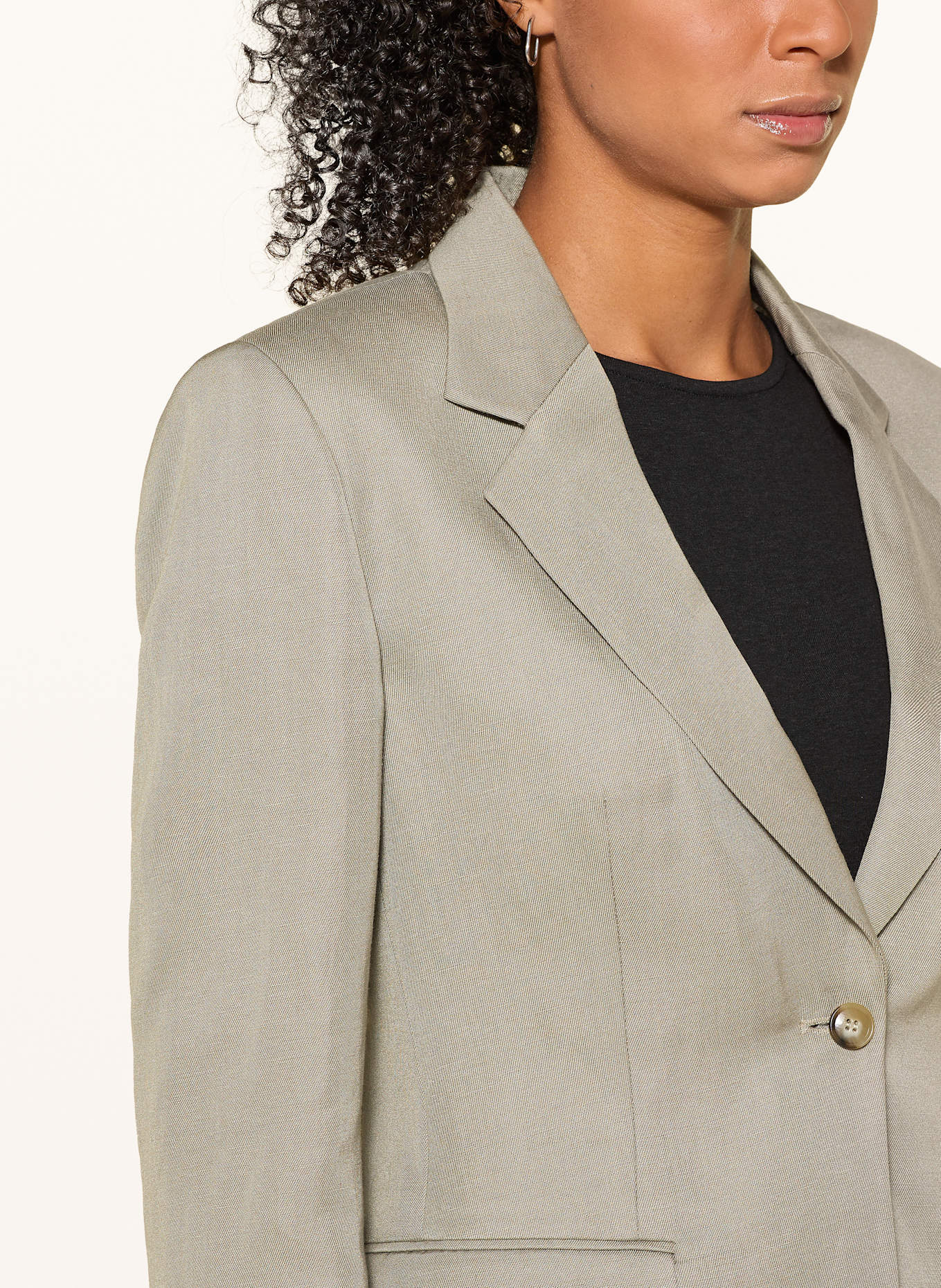 TIGER OF SWEDEN Blazer NARINA mit Leinen: GRAU