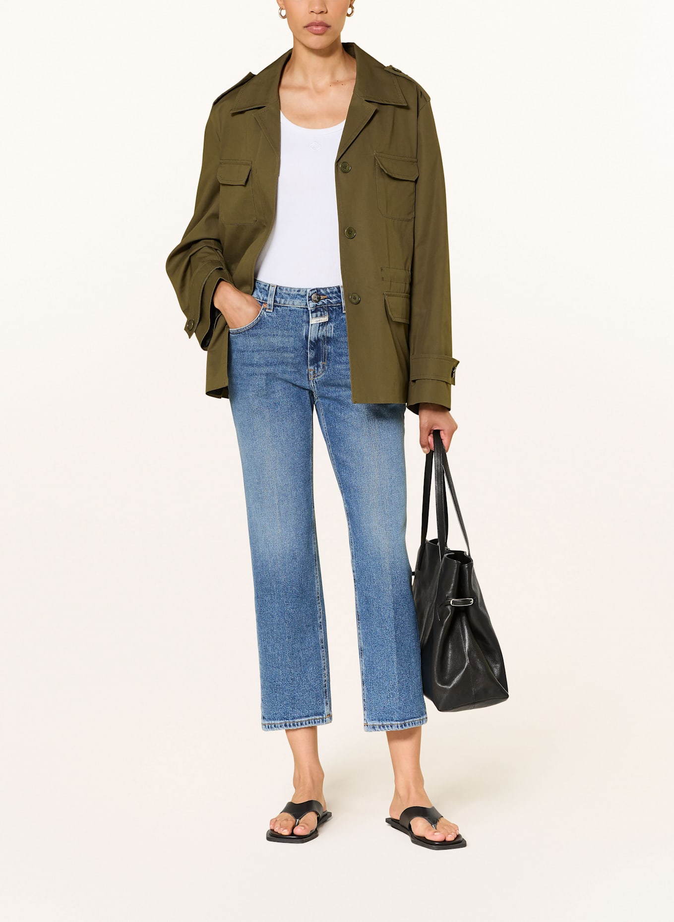 CLOSED Straight Jeans MILO: MBL MID BLUE