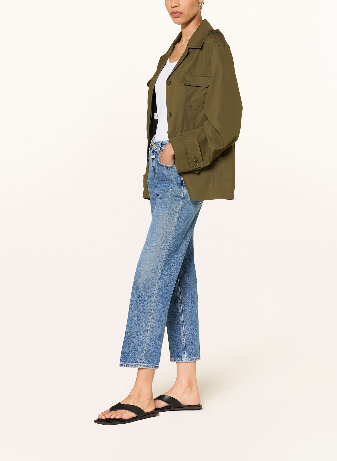 CLOSED Straight Jeans MILO: MBL MID BLUE