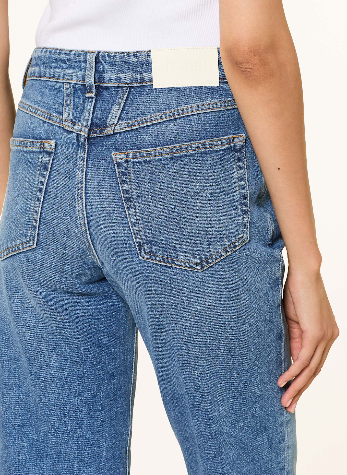 CLOSED Straight Jeans MILO: MBL MID BLUE