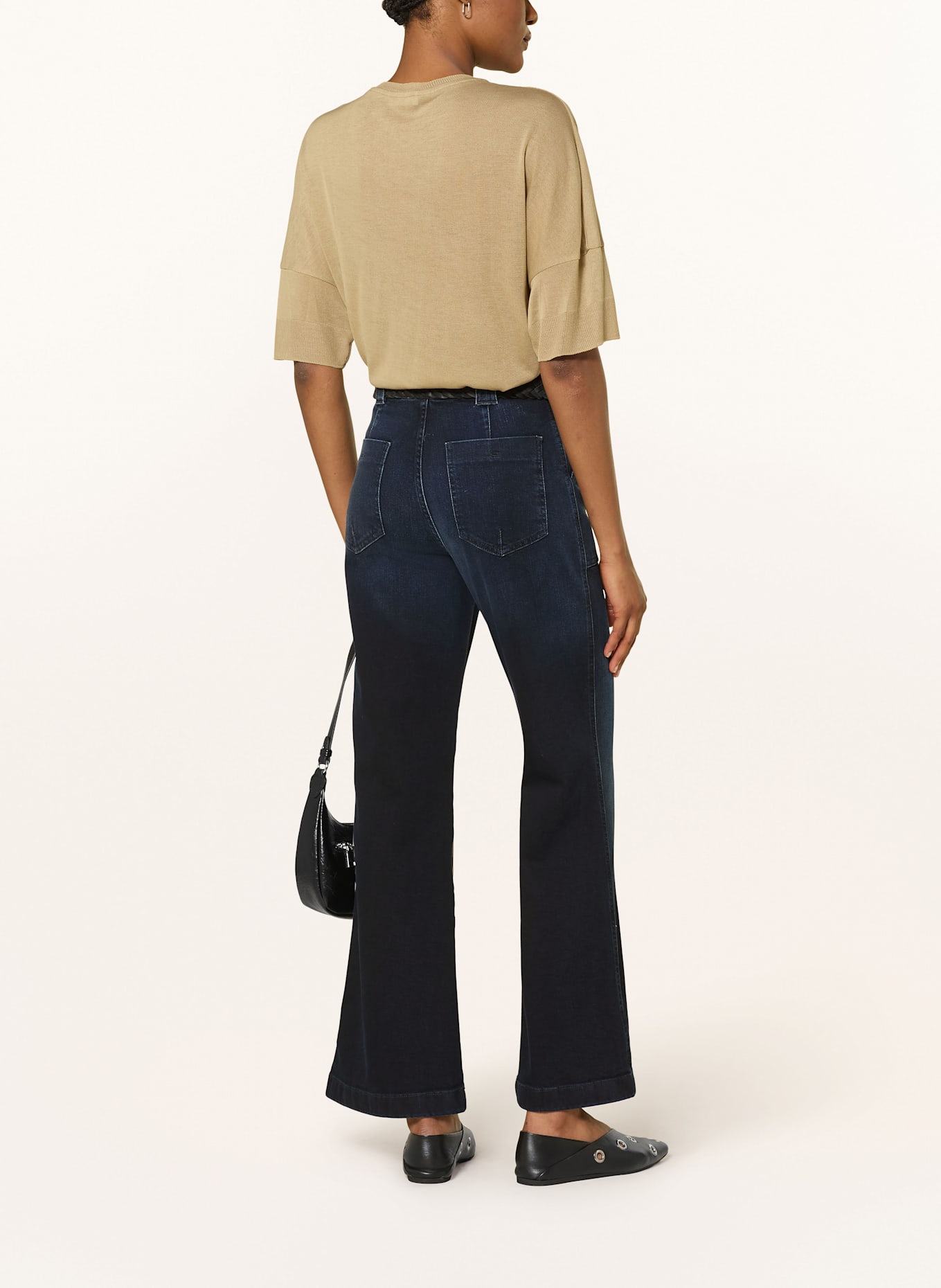 CLOSED Jeansy flare ARIA: BLB BLUE/BLACK