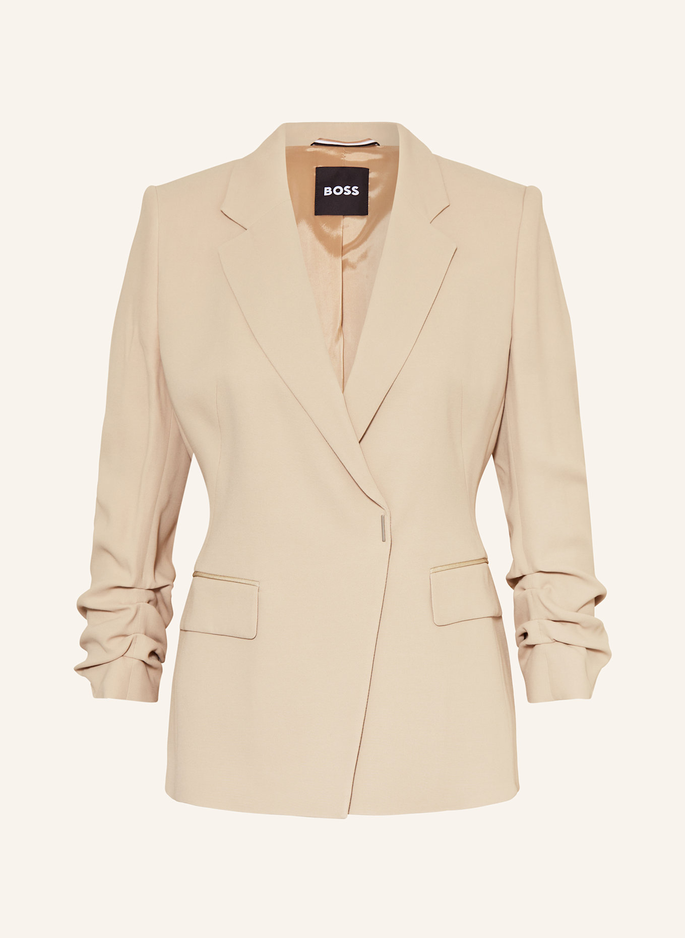 BOSS Blazer JIA mit 3/4-Arm: BEIGE