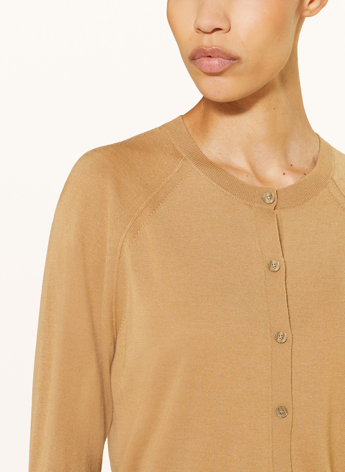 BOSS Strickjacke FONAMI: BEIGE