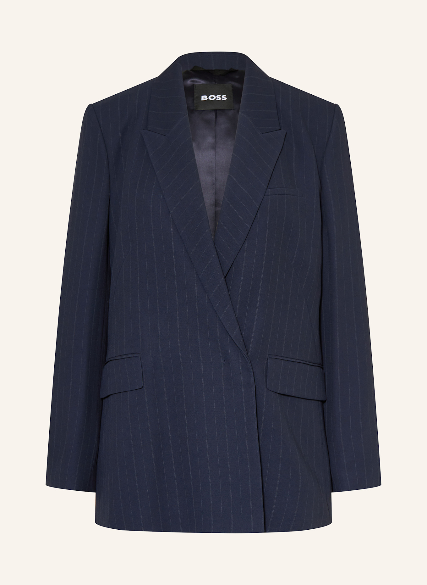 BOSS Oversized-Blazer JANKA: DUNKELBLAU
