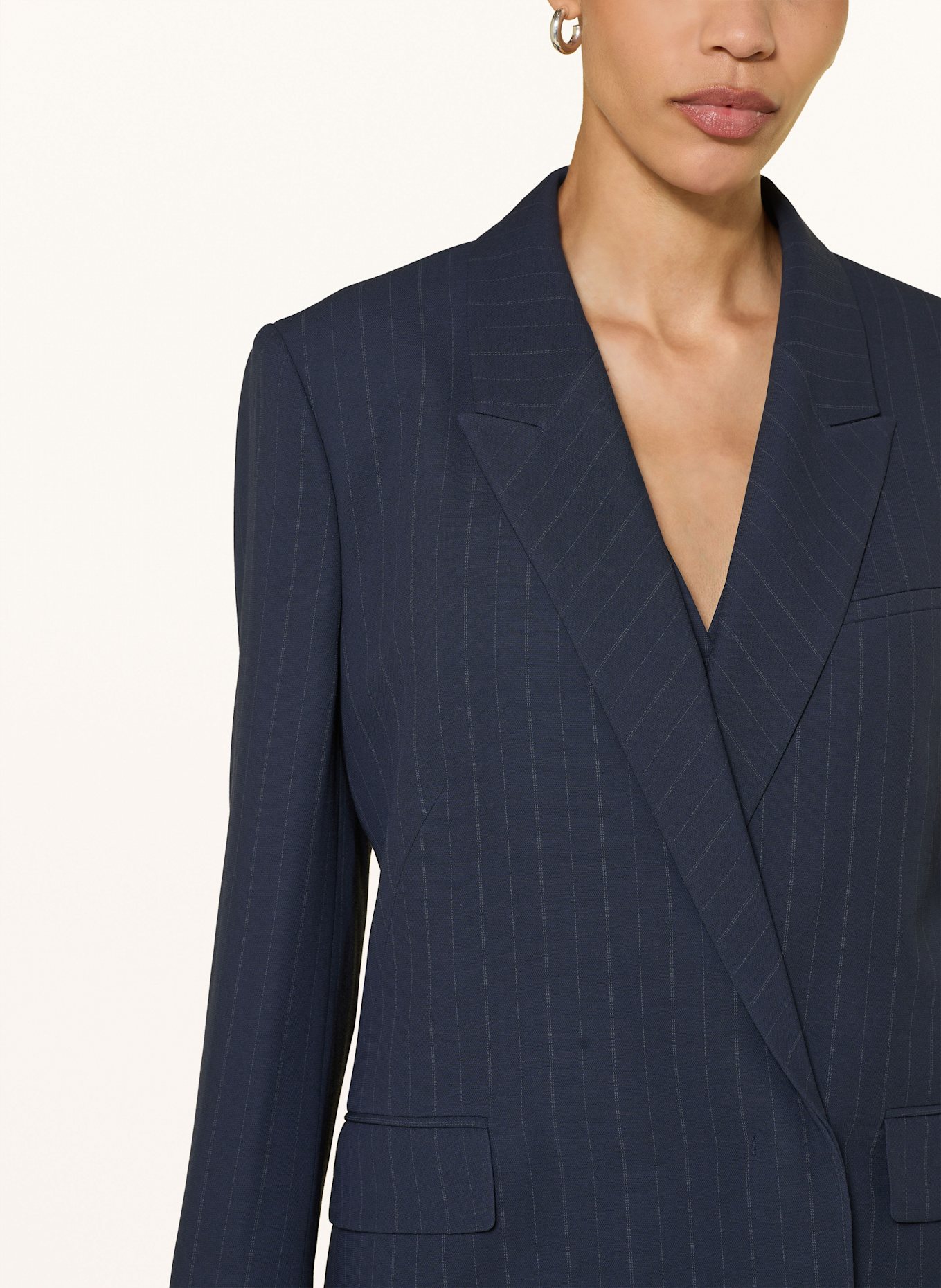 BOSS Oversized-Blazer JANKA: DUNKELBLAU