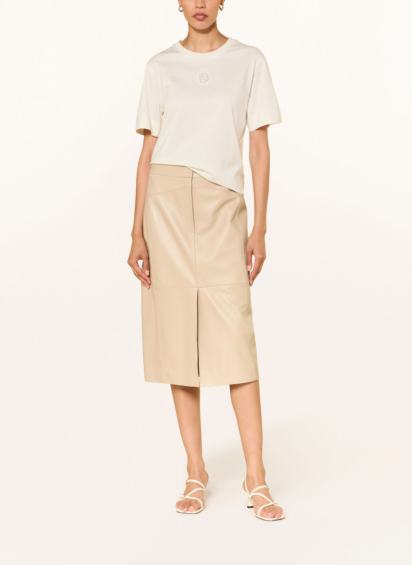 BOSS Lederrock SEKINA: CREME