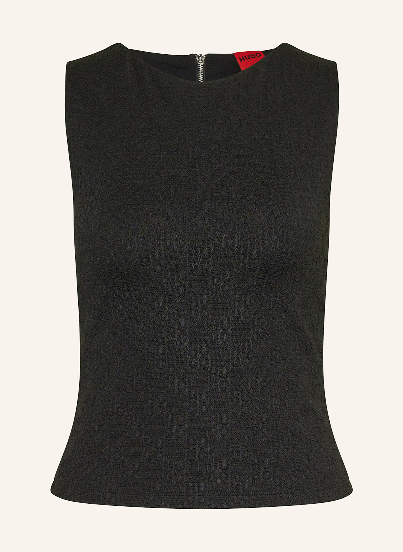 HUGO Top DAIRONI: SCHWARZ