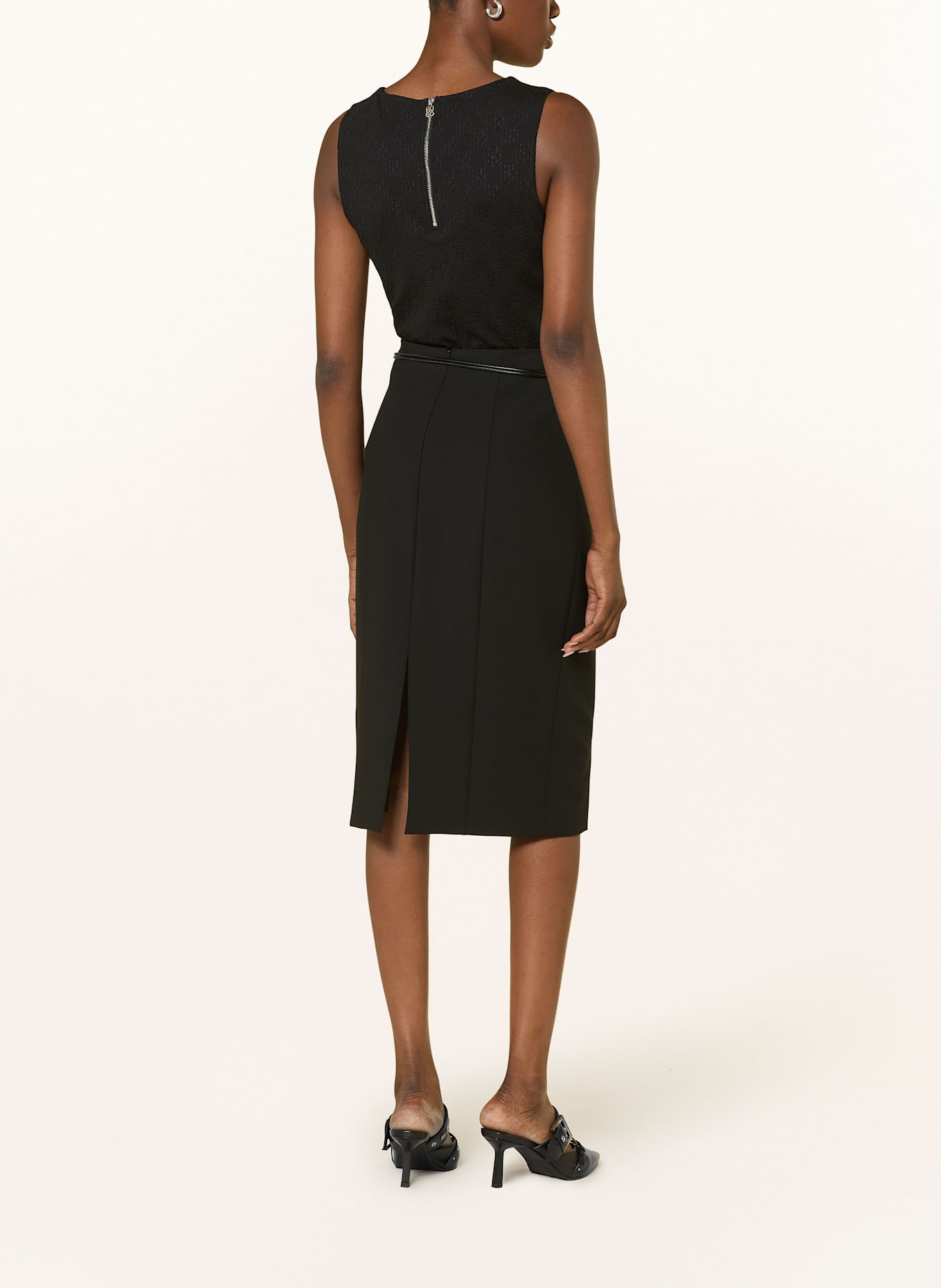 HUGO Top DAIRONI: SCHWARZ