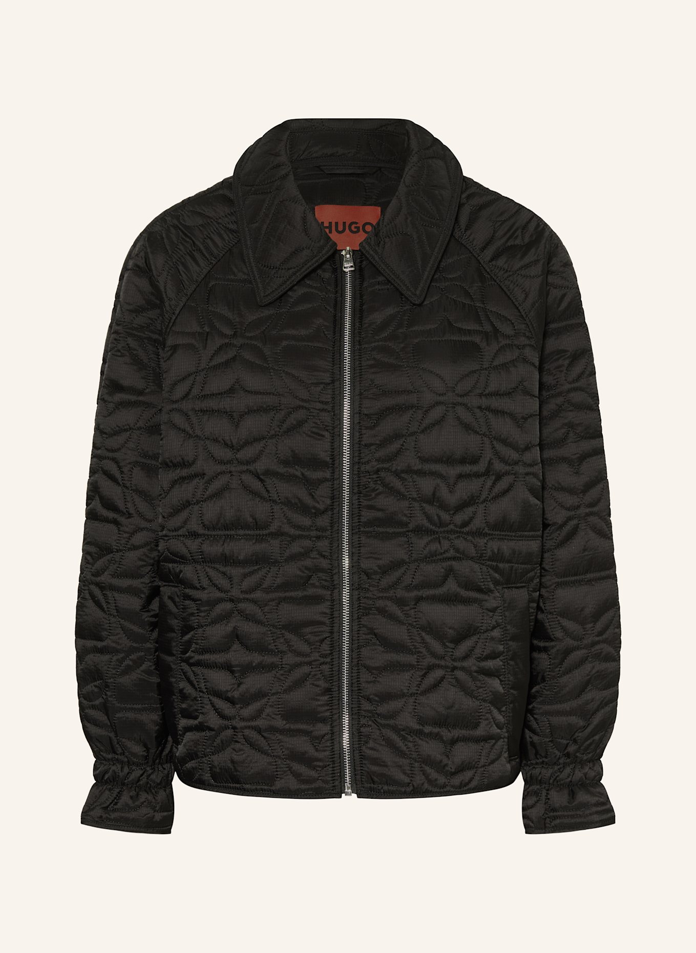 HUGO Steppjacke FUNNI: SCHWARZ