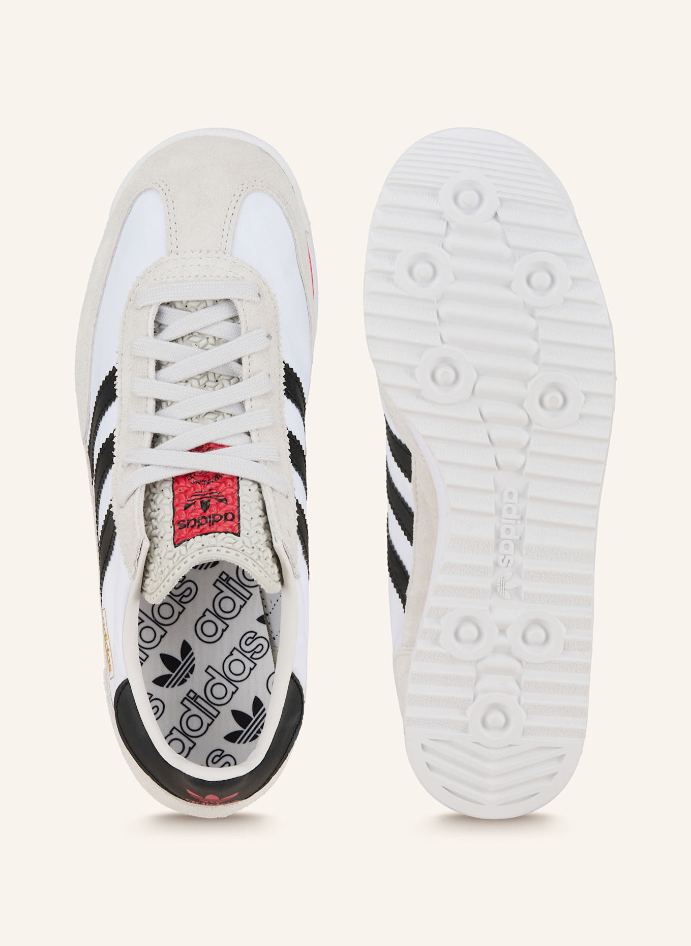 adidas Originals Sneaker SL 72 RS: WEISS/ SCHWARZ