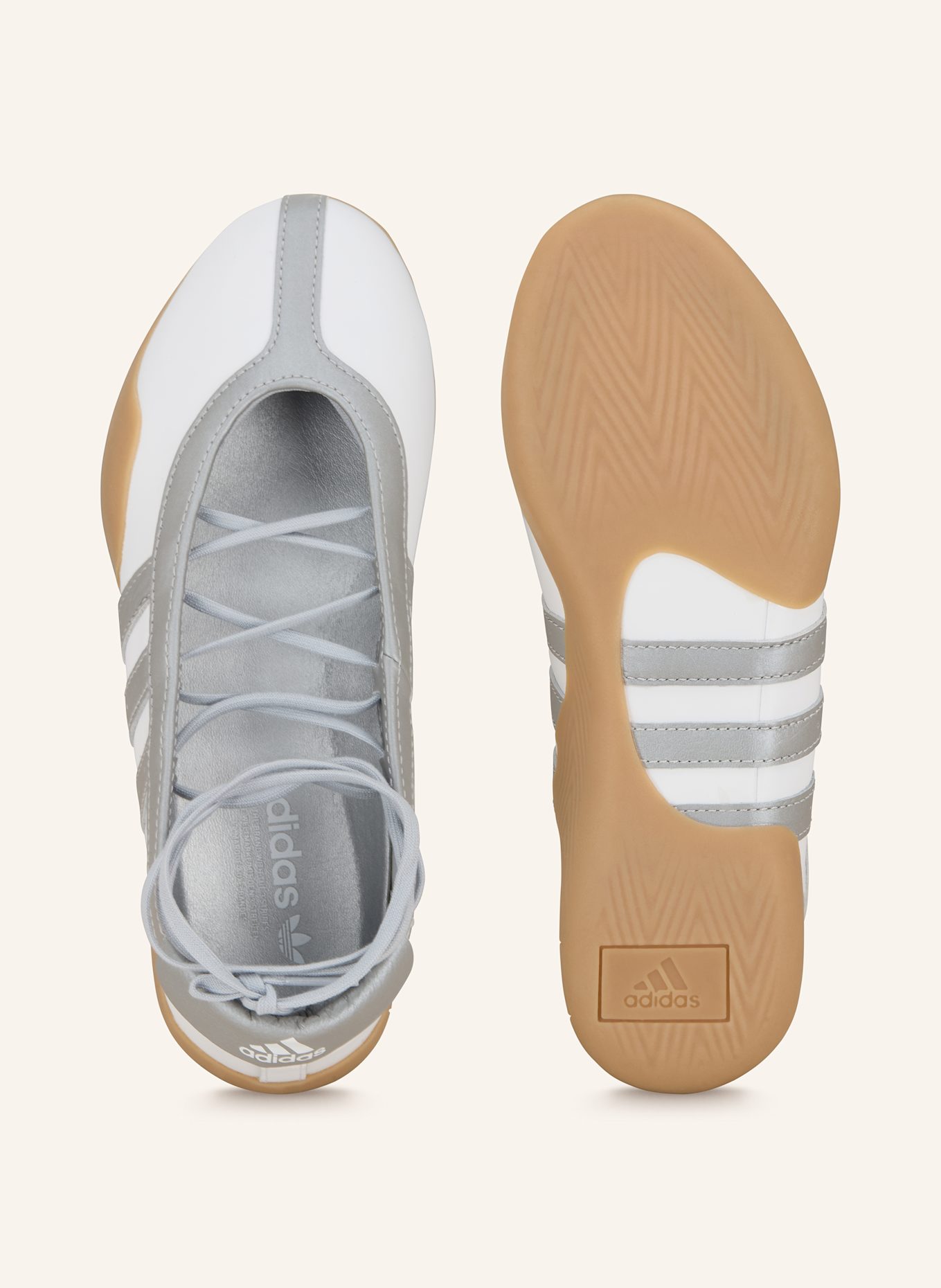 adidas Originals TAEKWONDO MEI SHOES: WEISS/ SILBER