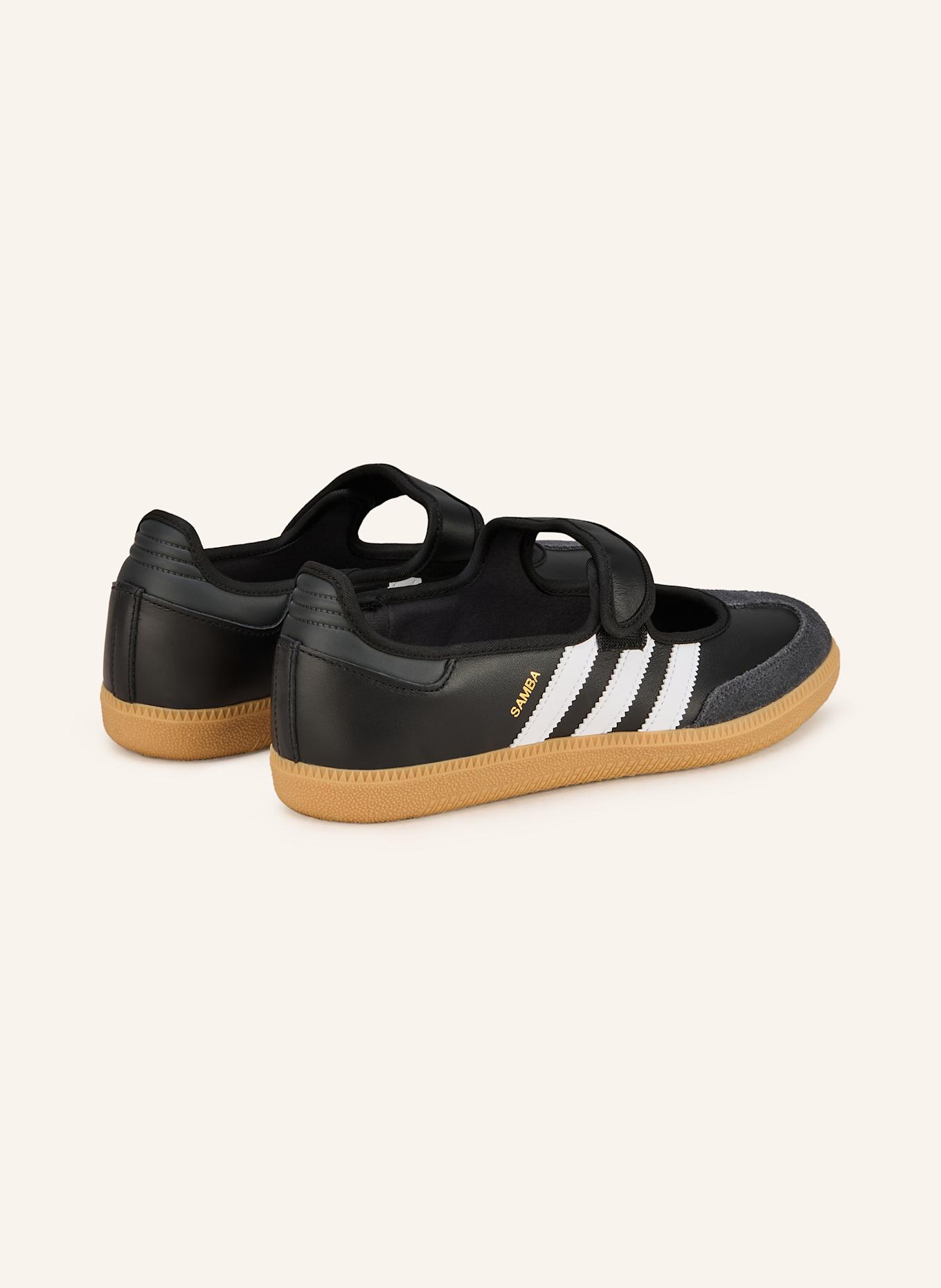 adidas Originals Mary-Jane-Ballerinas SAMBA OG: SCHWARZ