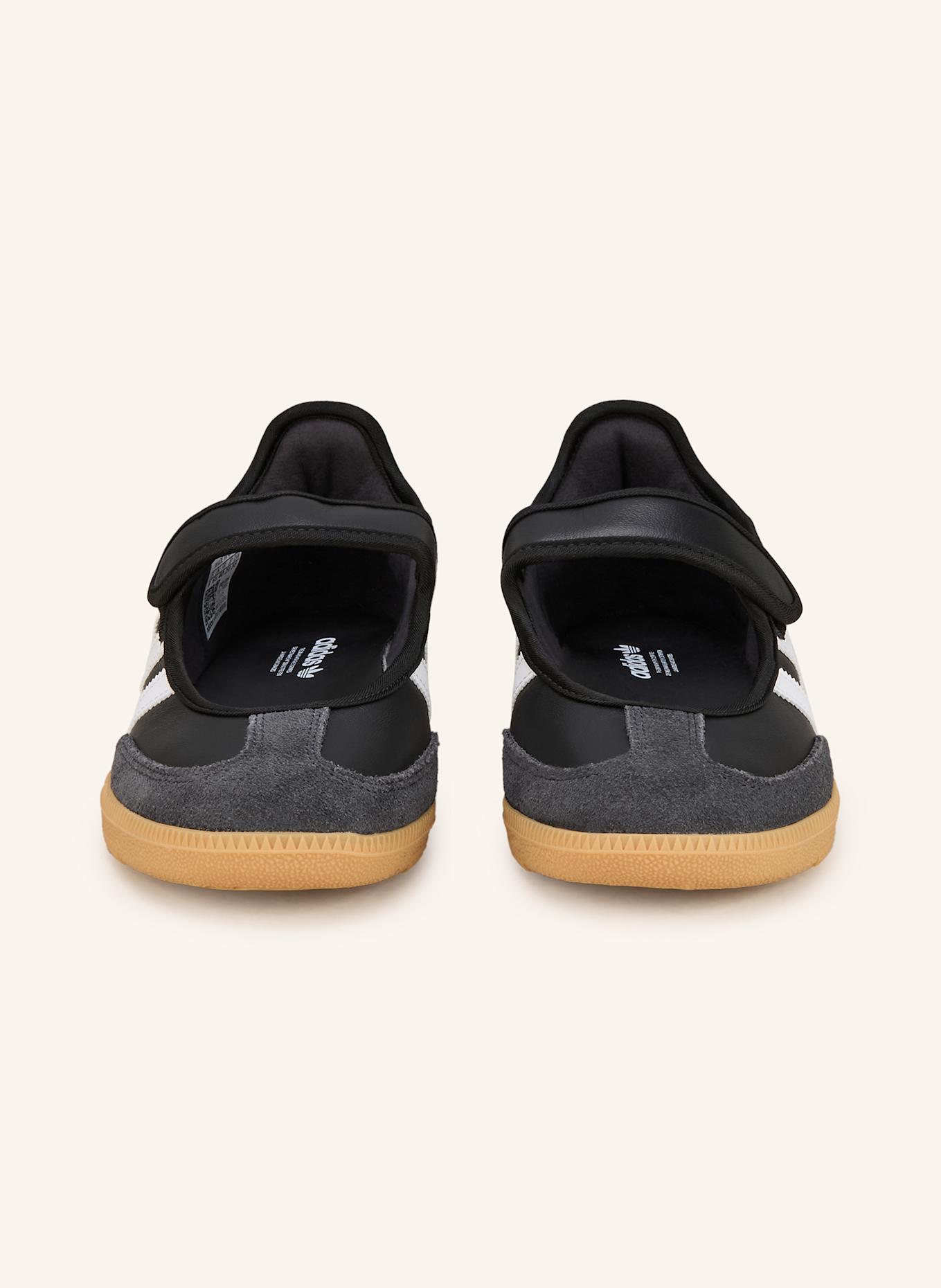 adidas Originals Mary-Jane-Ballerinas SAMBA OG: SCHWARZ