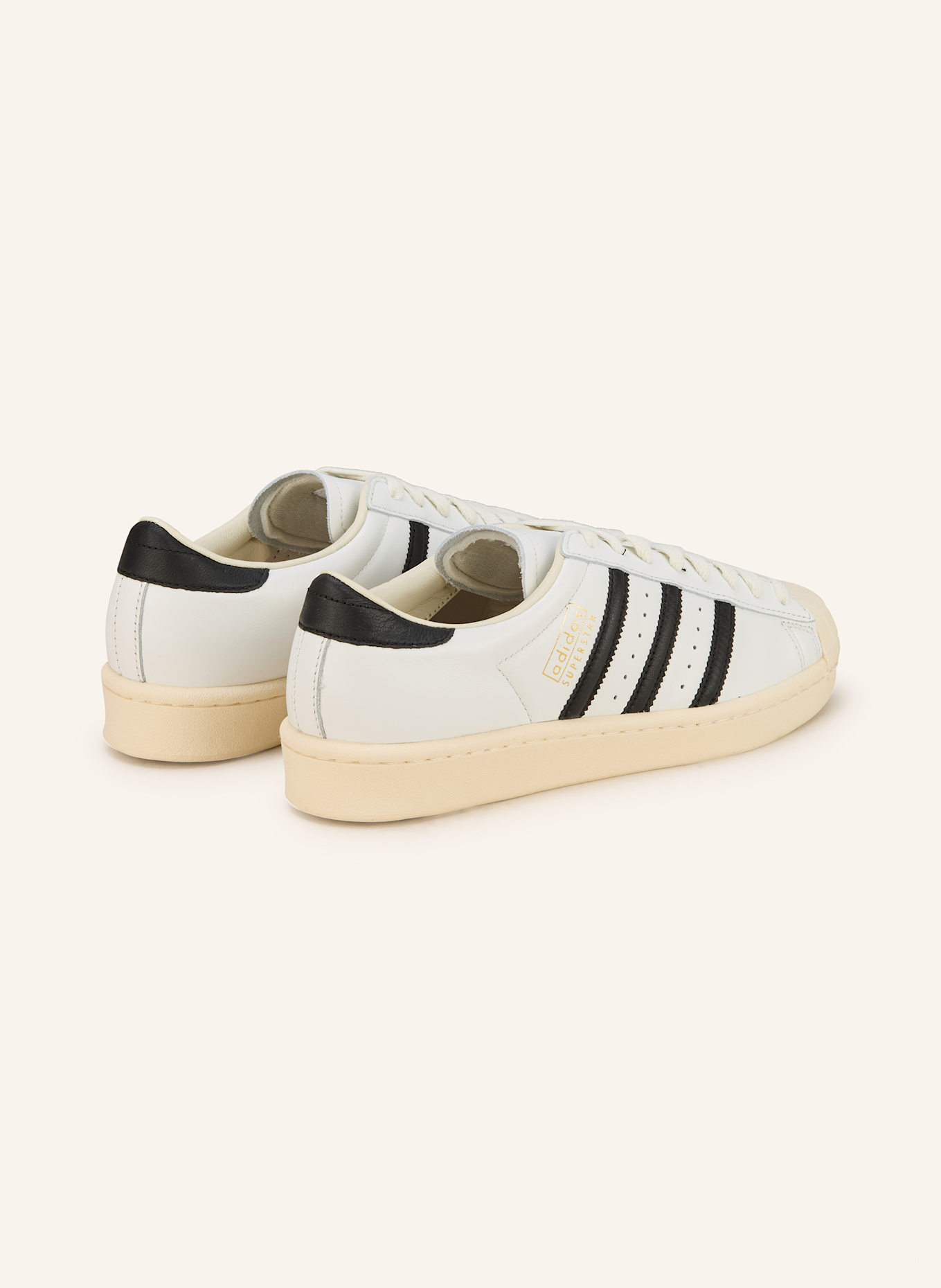 adidas Originals Sneaker SUPERSTAR VINTAGE: WEISS/ SCHWARZ