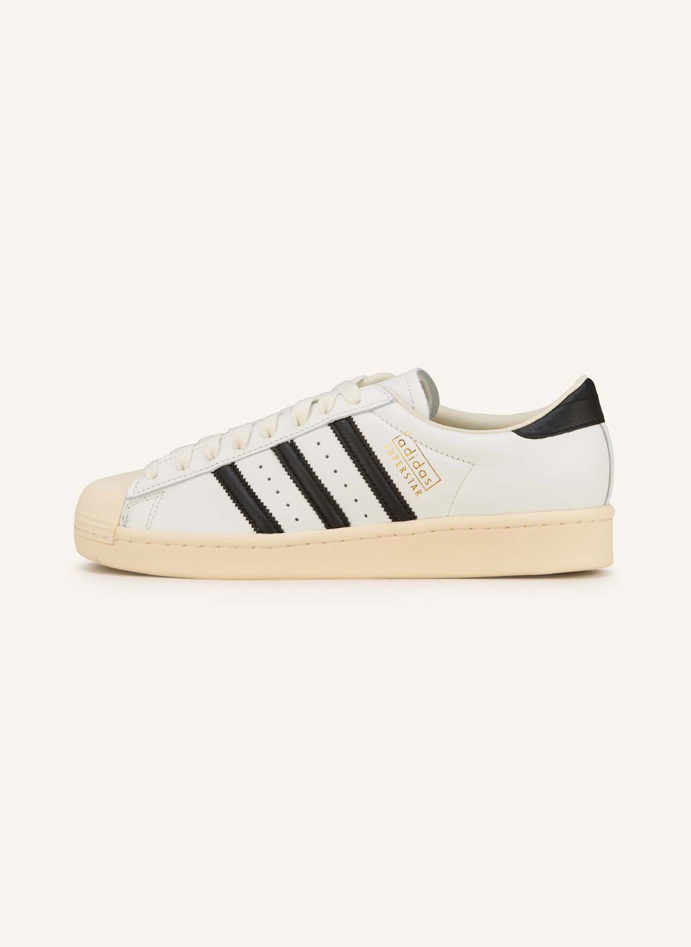 adidas Originals Sneaker SUPERSTAR VINTAGE: WEISS/ SCHWARZ