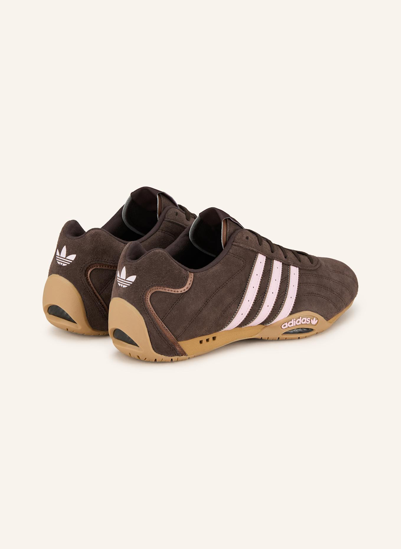 adidas Originals Sneaker ADIRACER LO: DUNKELBRAUN/ HELLROSA